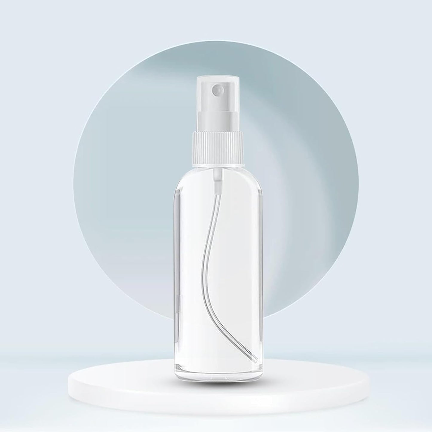 100PCS 2oz/60ml Small Spray Bottle, Clear Fine Mist Spray Bottle Mini Empty Hair Spray Bottle, Plastic Refillable Cosmetic Containers for Plants, Cleaning, Misting & Skin Care