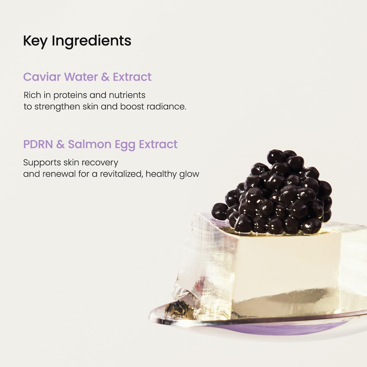 BIODANCE Rejuvenating Caviar PDRN Real Deep Mask, Overnight Hydrogel Mask, Skin Firming & Radiance Boost, Enhancing Recovery for All Skin Types, Korean Skincare, Stocking Stuffers | 1.19oz(34g) x 4ea