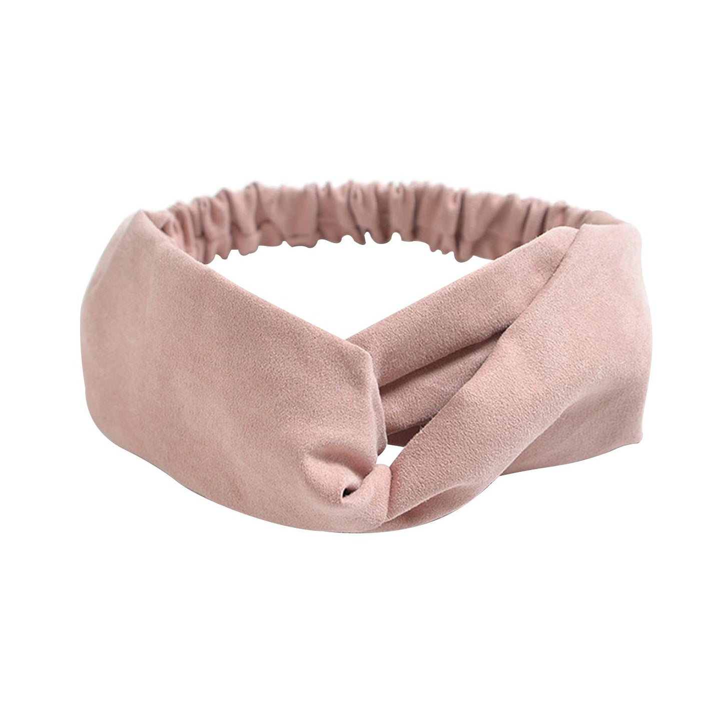 DRESHOW 10 Pack Boho Headbands for Women Vintage Cross Elastic Head Wrap Hair Accessories