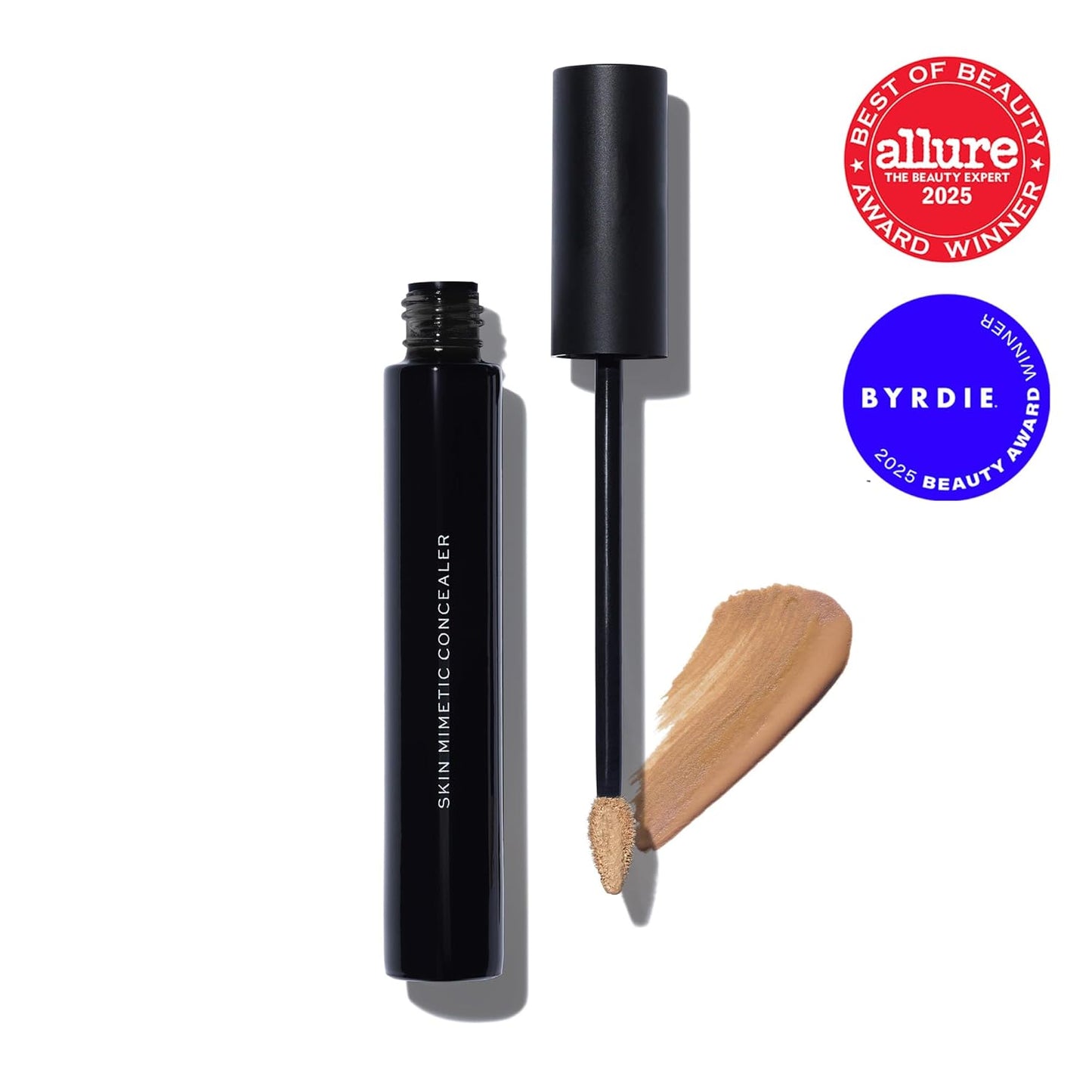 MAKE Beauty Skin Mimetic Concealer Buildable Medium Coverage Hydrating Concealer for Dark Circles Spot Concealing Brightening Crease-Free, Including Mature Skin. Radiant Finish. 09 Medium Tan Warm