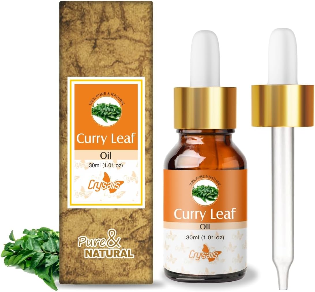 Crysalis Oil - 1.01 Fl Oz (30ml) (1.014 Fl Oz, Curry Leaf)