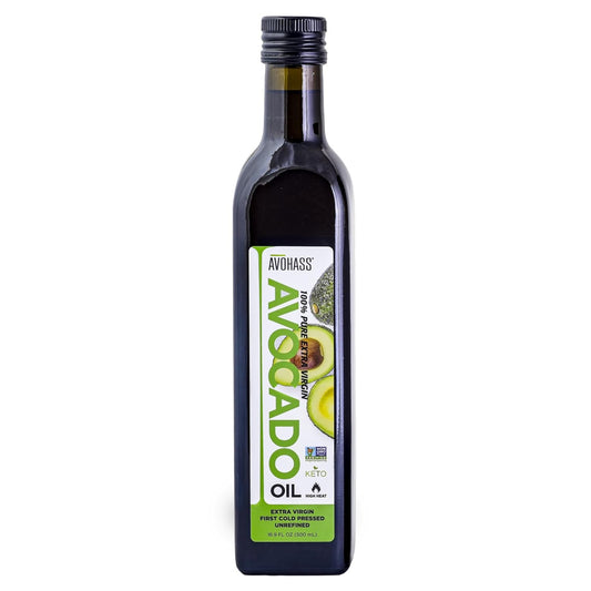 Avohass New Zealand Extra Virgin Avocado Oil 16.9 fl oz Bottle