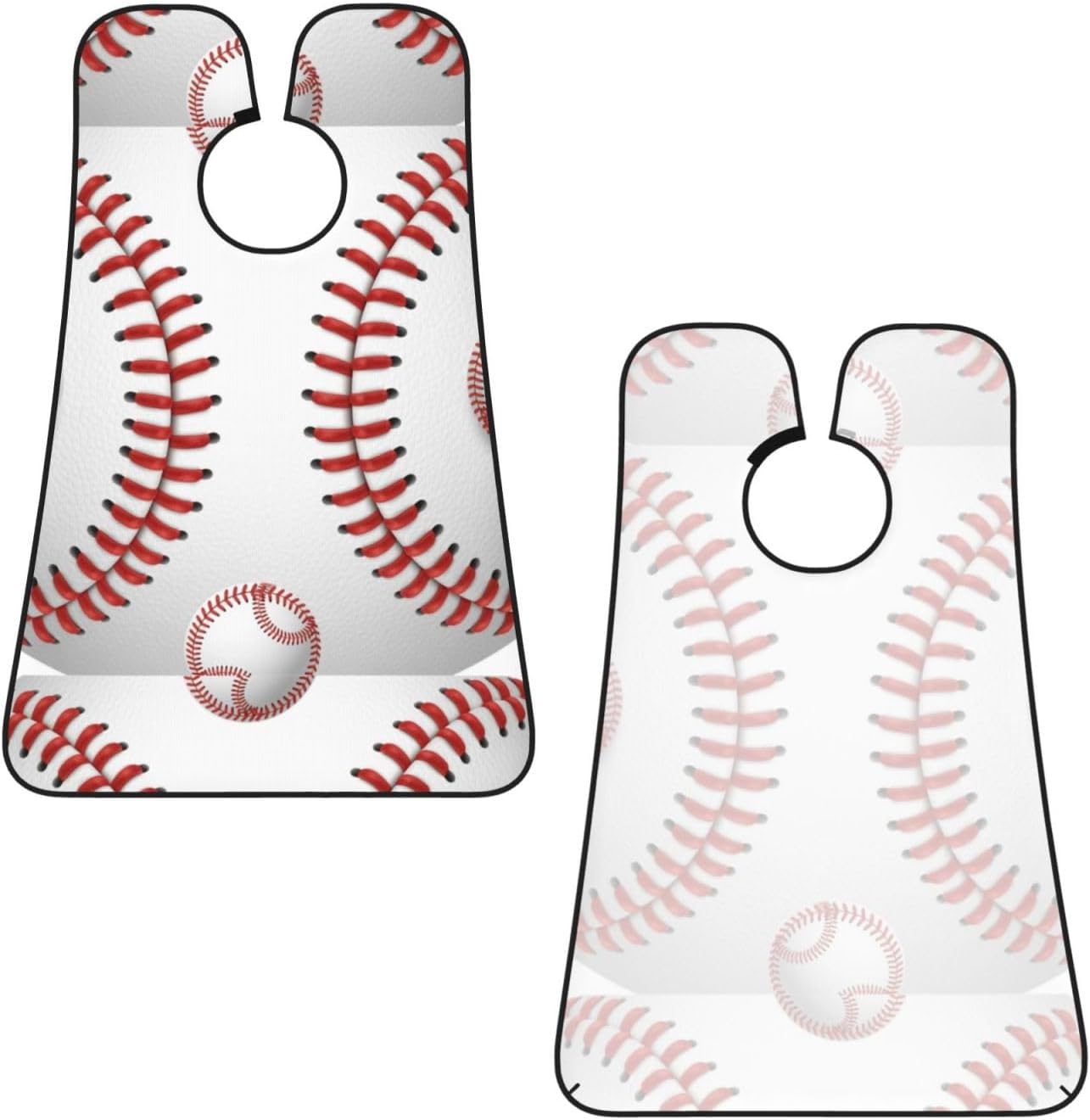 Beard Trimming Catcher Apron, Waterproof Non-Stick Grooming Bib for Shaving, Ideal for Men Dad Father’s Day, Baseball Shave Bib