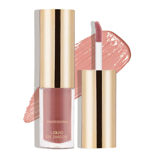 Boobeen Liquid Matte Eyeshadow - Long Lasting Waterproof, Velvet Matte Cream, Neutral Nude Makeup