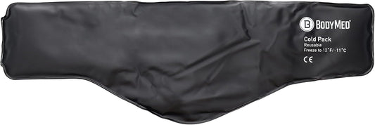 BodyMed Heavy Duty Reusable Urethane Ice Pack for Neck - Professional Grade Cold Therapy for Injuries, Aches, Swelling, Bruises, Sprains - 23 in. Long (Neck Contour)