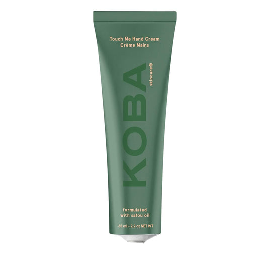 KOBA Touch Me Hand Cream - Moisturizer for Women & Men - Hydrating - Normal to Very Dry Skin - Citrus, Woody, Spicy Fragrance - Natural - Vegan - Safou Oil - Shea Butter - Sweet Almond Oil (2.2 Oz)