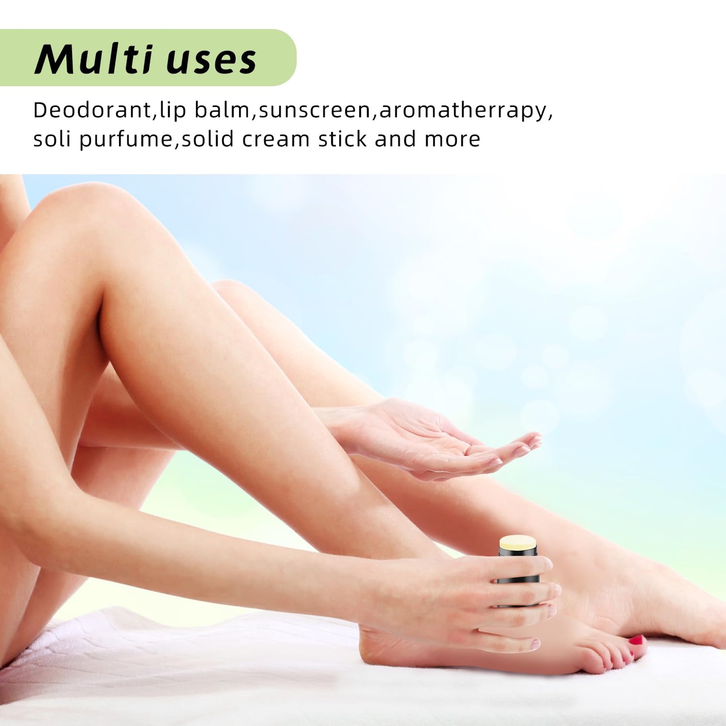 Empty Containers - 10 Pcs Bottom Fill DIY Refillable Tubes (Black, 15ml)