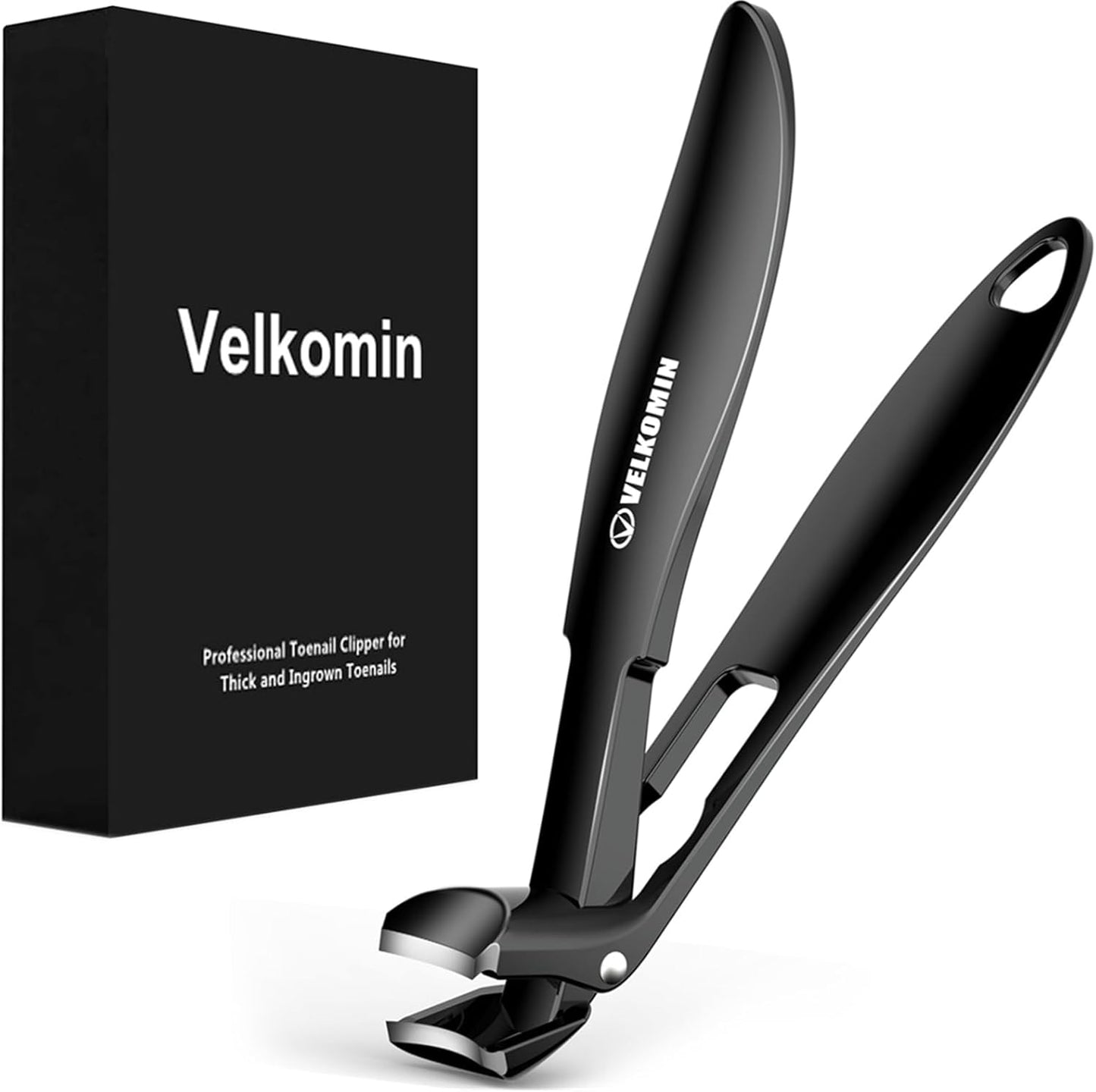 Toe Nail Clippers for Seniors Thick Toenails - Heavy Duty Extra Large Fingernail & Toenail Clippers Cutters for Men Women Seniors, 18-Month Replacement Warranty!