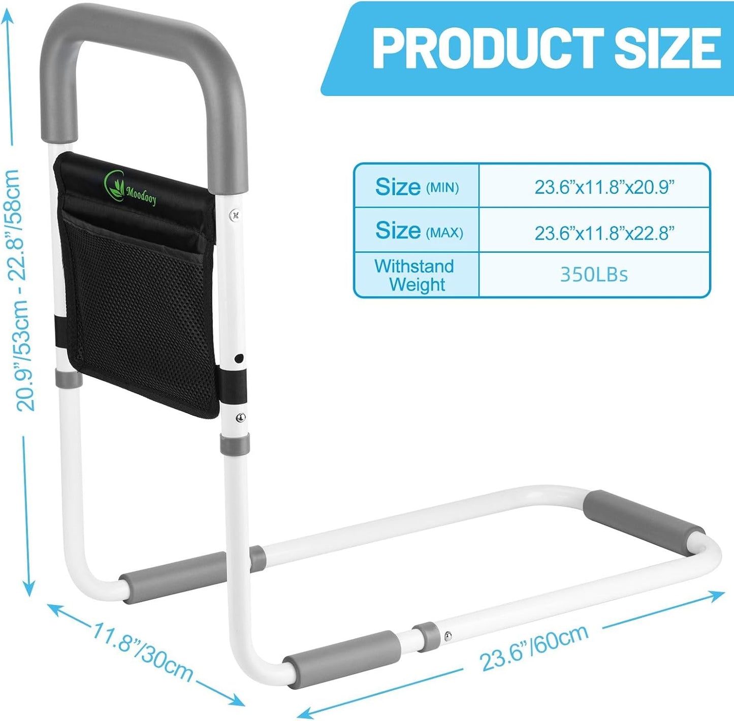 Bed Rails for Elderly Adults Safety,Bed Rail for Seniors,Bed Rails for Queen,Bed Safety Rail for Elderly Adult,Bed Safety Rail with Strap,Adjustable Bed Rail for Elderly,Couch Rail,Sofa Rail