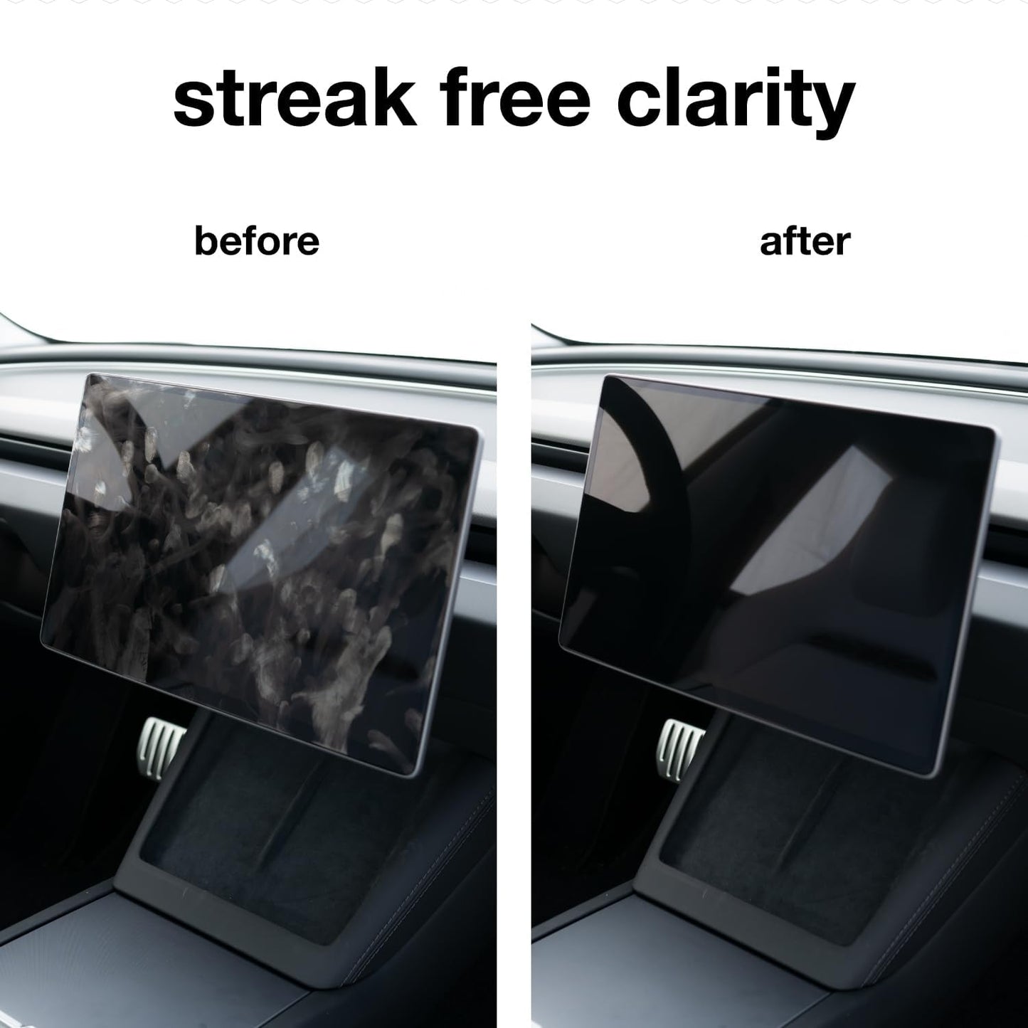 Slate Screen Cleaner Spray and Microfiber Cloth - Streak Free - Cleans Laptop, Computer, Tablet, Phone, TV, and Car Screens, Biodegradable Plant-Based Formula, Touch Safe, 3oz 2-Pack