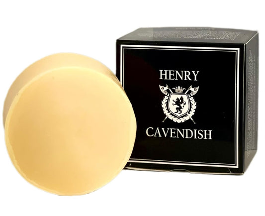 Henry Cavendish Himalaya Shaving Soap with Shea Butter & Coconut Oil. Long Lasting 4 oz Puck Refill. Mens Shave Soap. All Natural. Rich Lather, Smooth Comfortable Shave. For Ladies and Gentlemen.