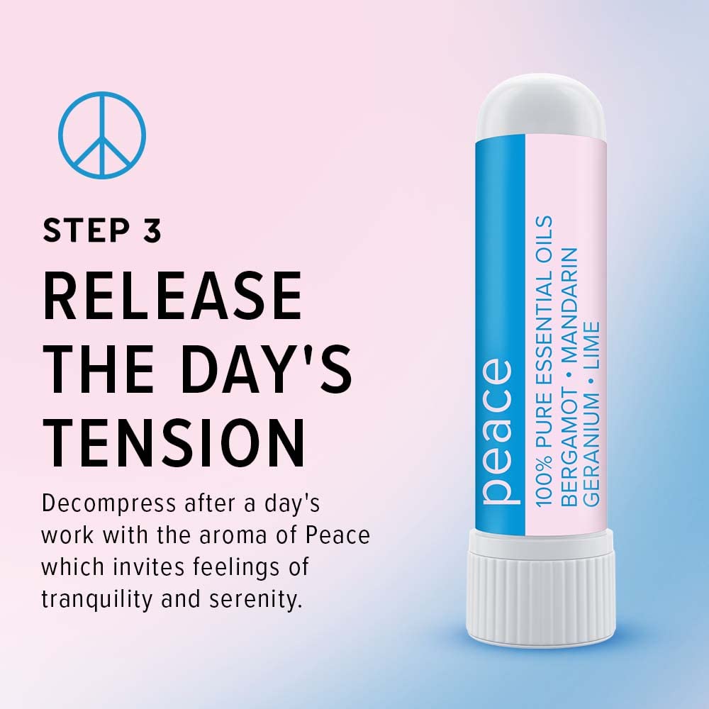 MOXE Daily Aromatherapy Nasal Inhalers Set, All Day Aromatherapy, Therapeutic Grade Essential Oils, Easy & Safe, Leakproof, Portable, Clear Congestion, Improve Energy, Naturally Calming & Relaxing