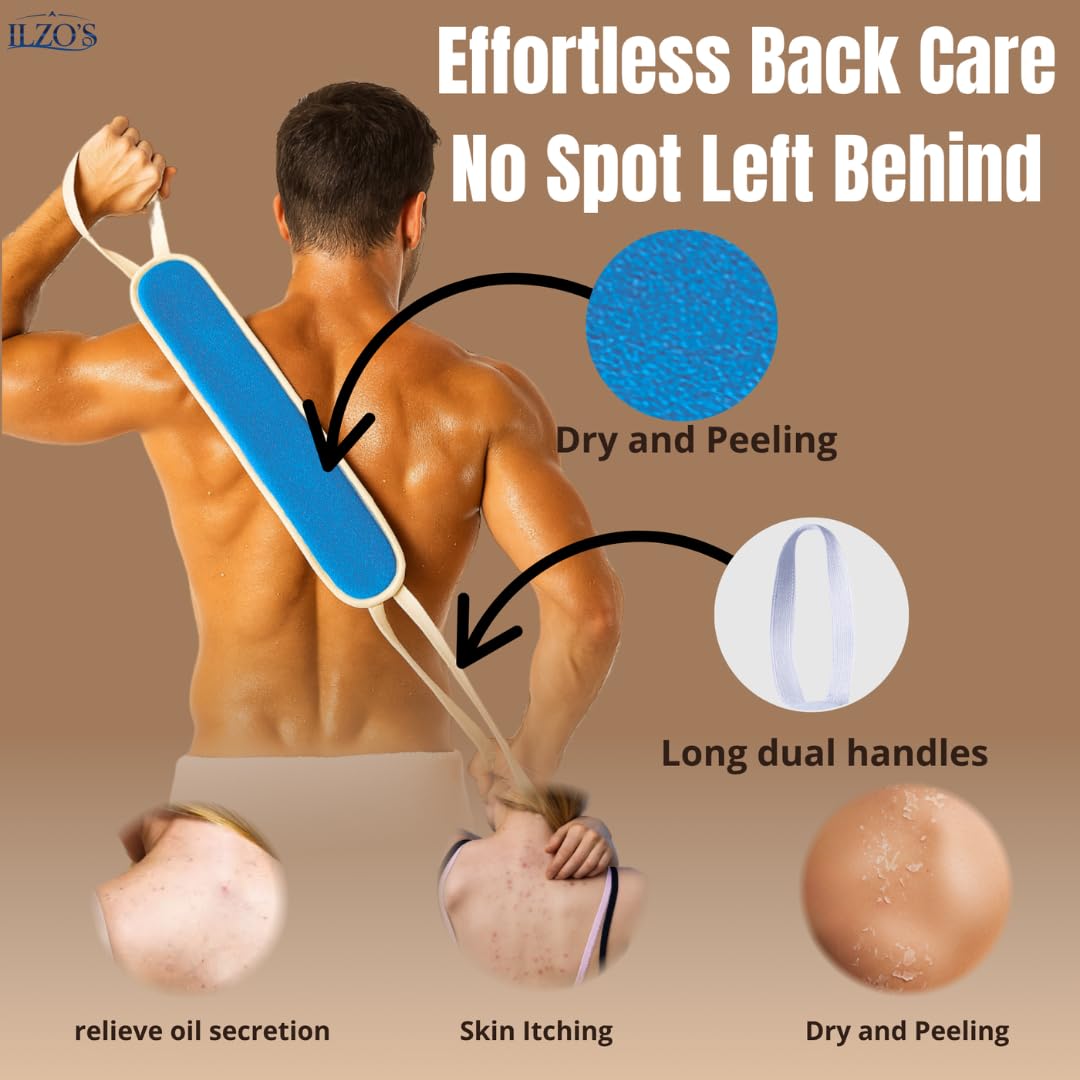 Original Moroccan Kessa Exfoliating Glove Set (ILZO’S) – 3-Piece Hammam Mitts for Face, Body & Back – Deep Skin Cleansing & Dead Skin Removal – Reusable Natural Exfoliator– Assorted Colors (TURQOUISE)