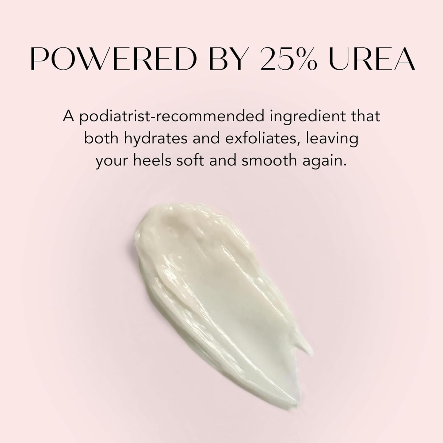 Luxury Foot Cream for Dry Cracked Heels | 25% Urea Cream for Feet with Vitamin E | Foot Moisturizer & Cracked Heel Treatment | Naturally Scented, Paraben and Phthalate Free