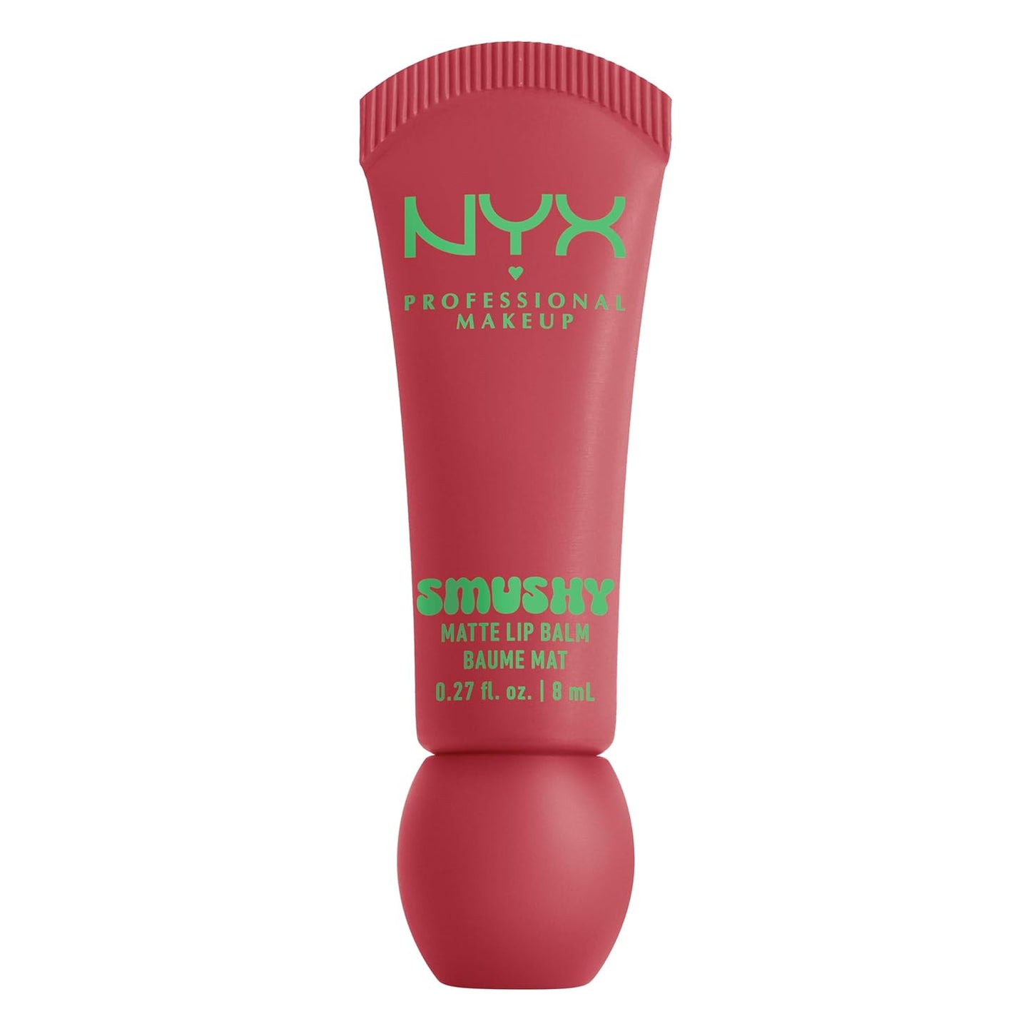 NYX PROFESSIONAL MAKEUP Smushy Matte Lip Balm, Tinted Lip Moisturizer with Soft, Matte Finish - Snuggle SZN (Blush Nude)