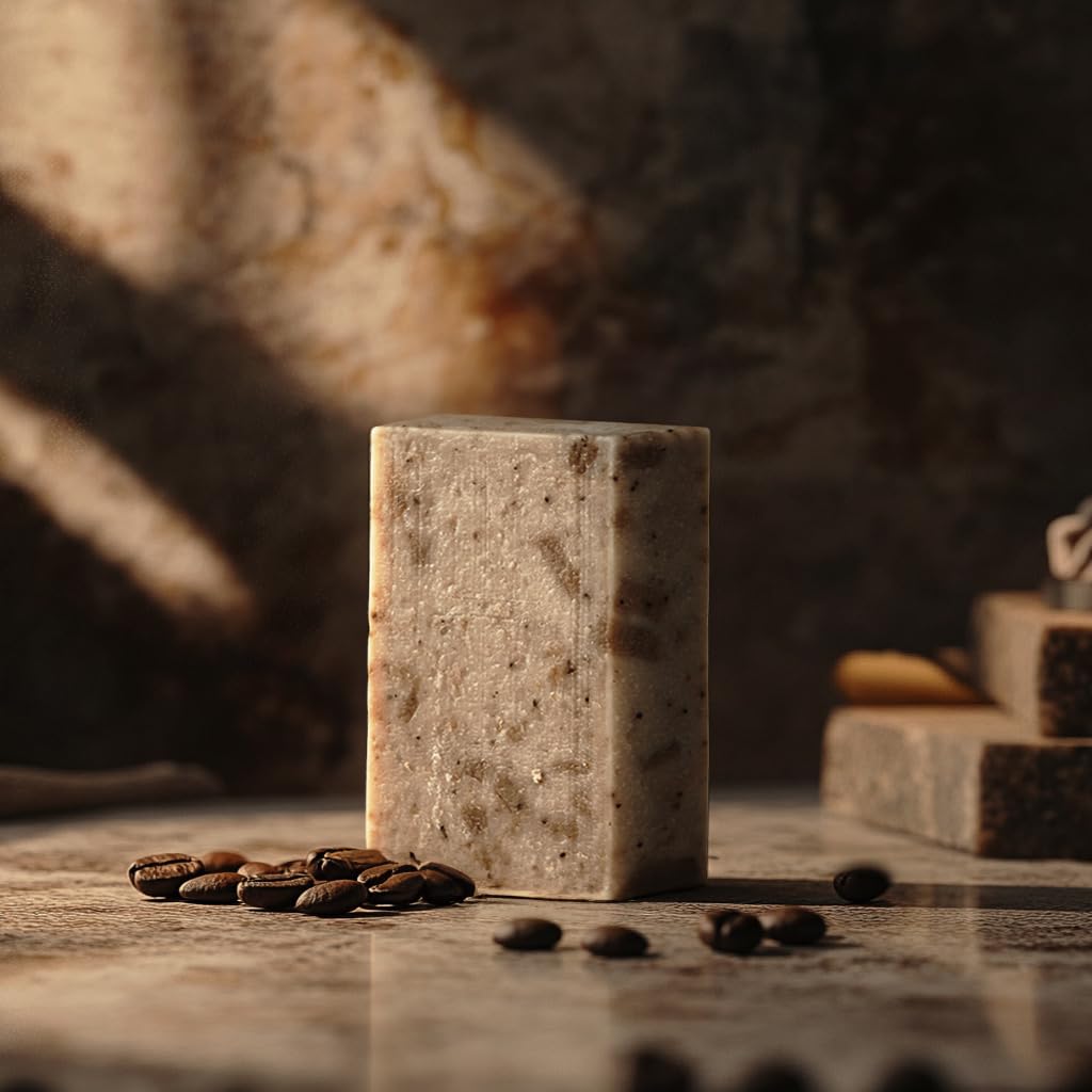 Crate 61, Handmade in Canada, Plant Based Cold Process Natural Bar Soap For Face And Body, With Premium Essential Oils, For Men And Women 3 Pack (Cocoa Vanilla Espresso)