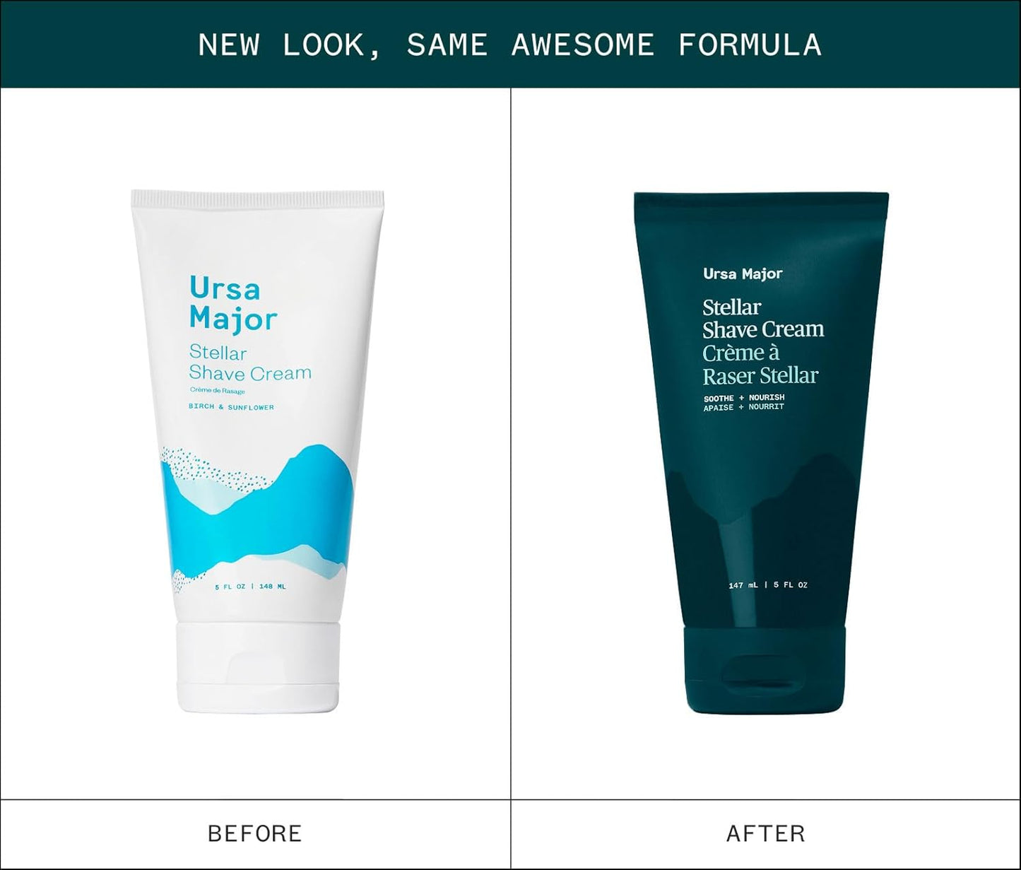 Ursa Major Natural Shave Cream | Non-irritating, Vegan and Cruelty-Free | Formulated for Men and Women | 5.3 ounces