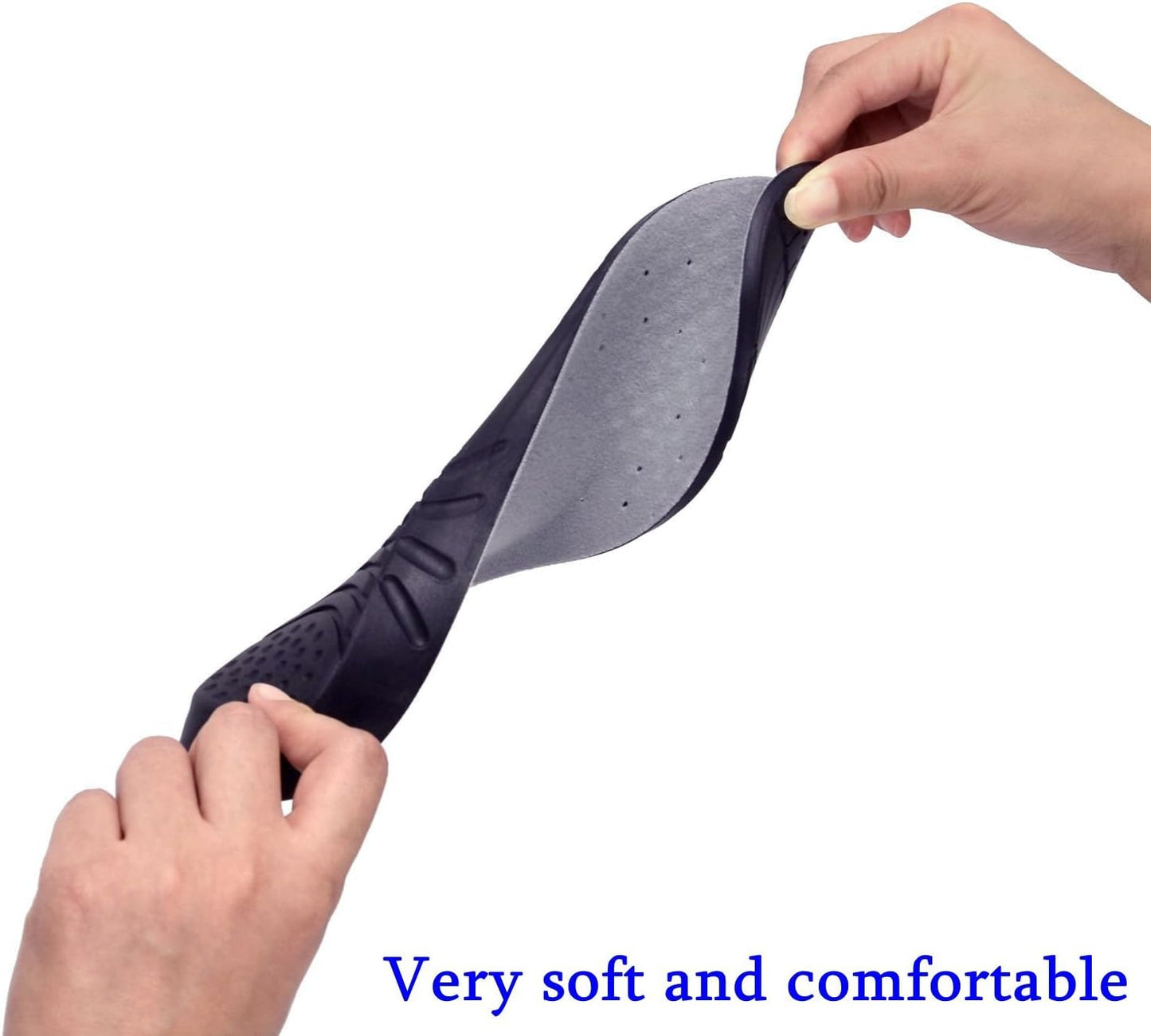Shoe Insoles, Memory Foam Insoles, Providing Excellent Shock Absorption and Cushioning for Feet Relief, Comfortable Insoles for Men and Women for Everyday Use, M [US M: 6.5-9/W: 7.5-10]