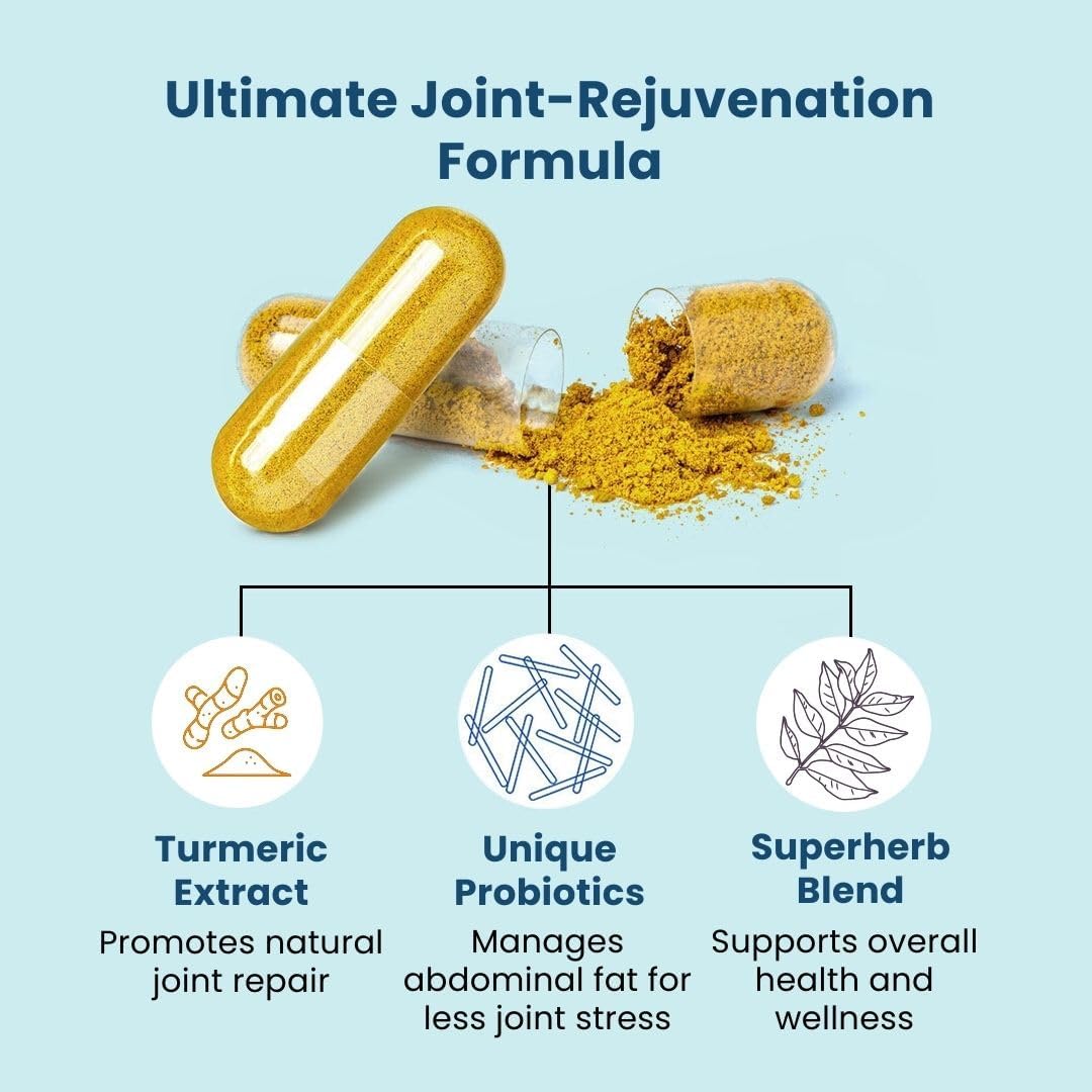 BB Company Provitalize | Probiotics for Women, Menopause | Joint Support, Sexy Midsection Curves, Digestive Health, Menopause Bloat | Turmeric Curcumin Moringa | Packaging Vary | 2 Pack