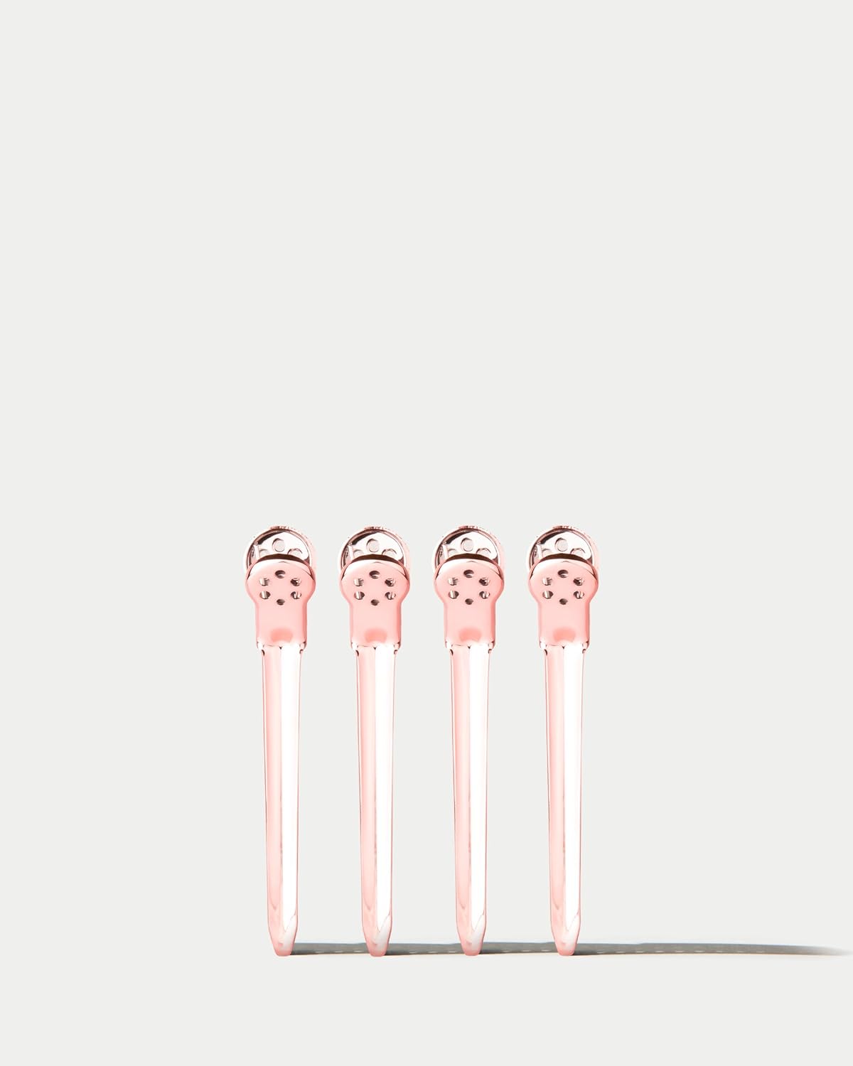 Framar Rose Gold Metal Hair Clips For Styling - Professional Hair Styling Clips, Hair Sectioning Clips, Salon Hair Clips Metal, Hairclips, Hair Salon Supplies – Extra Strong Hold – 4 Pack