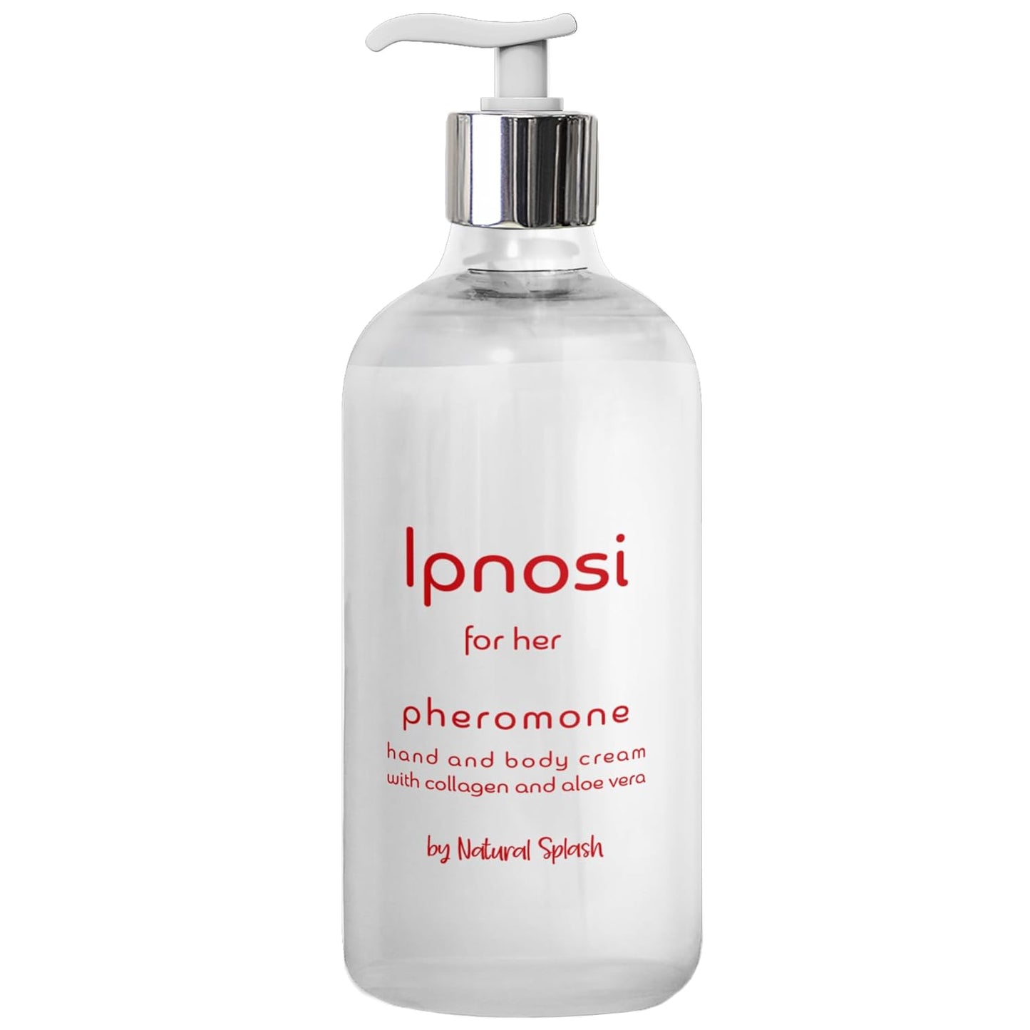 Ipnosi Pheromone Body Cream for Women, Sensual Hand & Body Moisturizer, Long-Lasting Fragrance with Essential Oils, 100% Vegan & Cruelty-Free by Natural Splash - 8.45 Fl Oz