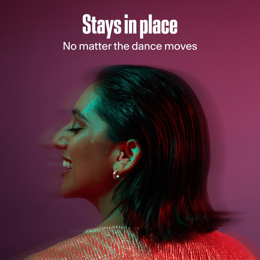 Alpine Tune Earplugs, Concert Ear Plugs for Noise Reduction, High Fidelity Music Quality, 19dB Hearing Protection with Crystal Clear Sound, Incl. 4 Sizes, Parties, Raves, Festivals & Clubs, Rose Gold