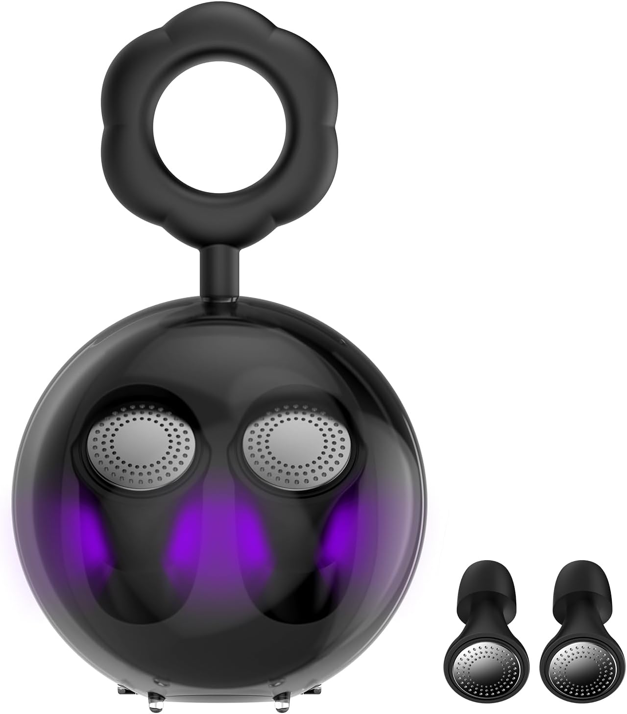 Ear Plugs, Sleep Earplugs with Cleaning, Memory Foam & Silicone Tips, Noise Reduction up to 35 dB, with 3 Sizes & Case, Reusable, Noise Protection Earplug for Side Sleepers, Travel, Work Black