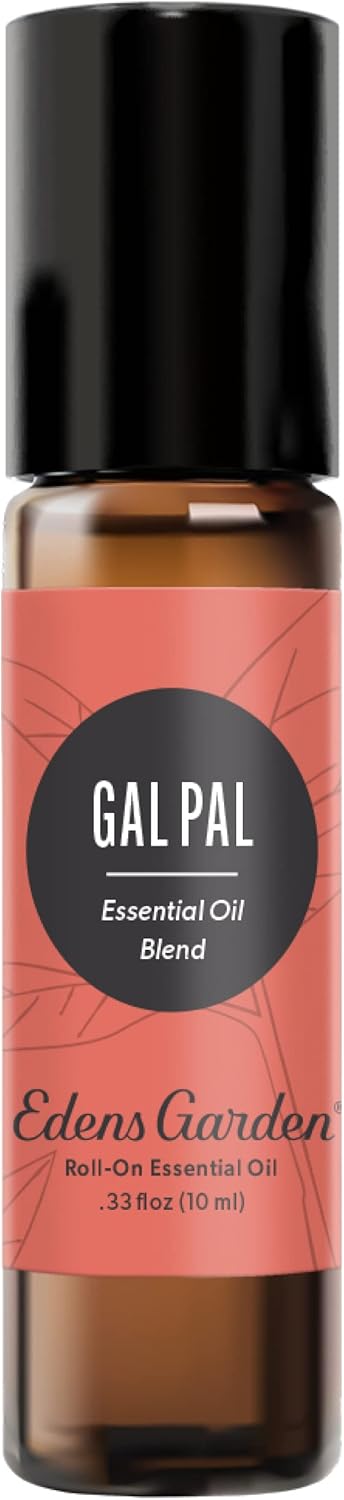 Edens Garden Gal Pal Essential Oil Roll-On Blend- 100% Pure Premium Grade, Natural, Therapeutic, Aromatherapy, Kid & Skin Safe, The Best for Body, Comfort, Wellness Pre-Diluted 10 ml (.33 fl oz)