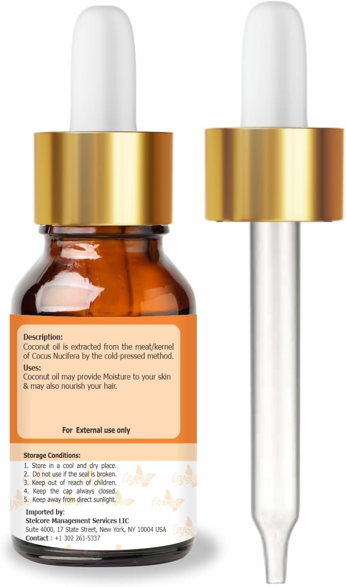 Crysalis Coconut Extract from (Cocos Nucifera) Oil - 1.01 Fl Oz (30ml)