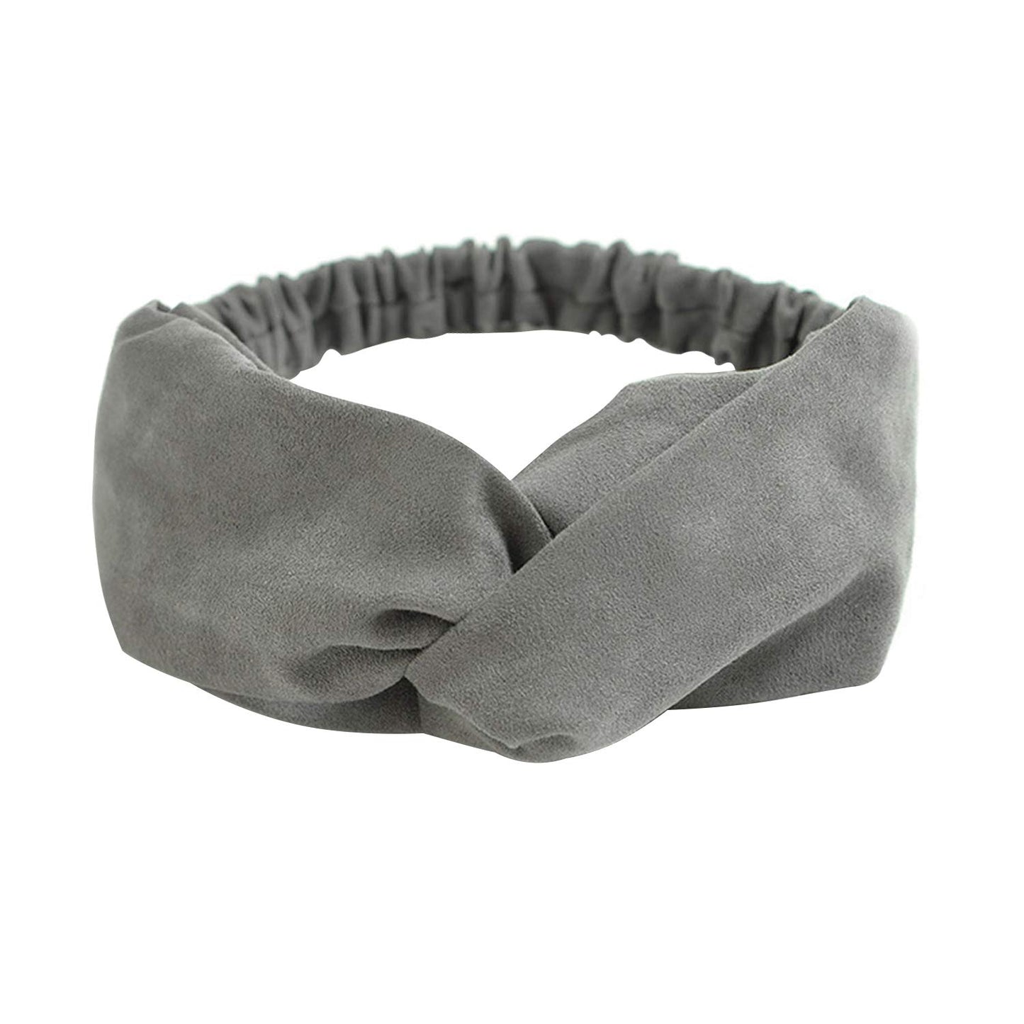 DRESHOW 10 Pack Boho Headbands for Women Vintage Cross Elastic Head Wrap Hair Accessories