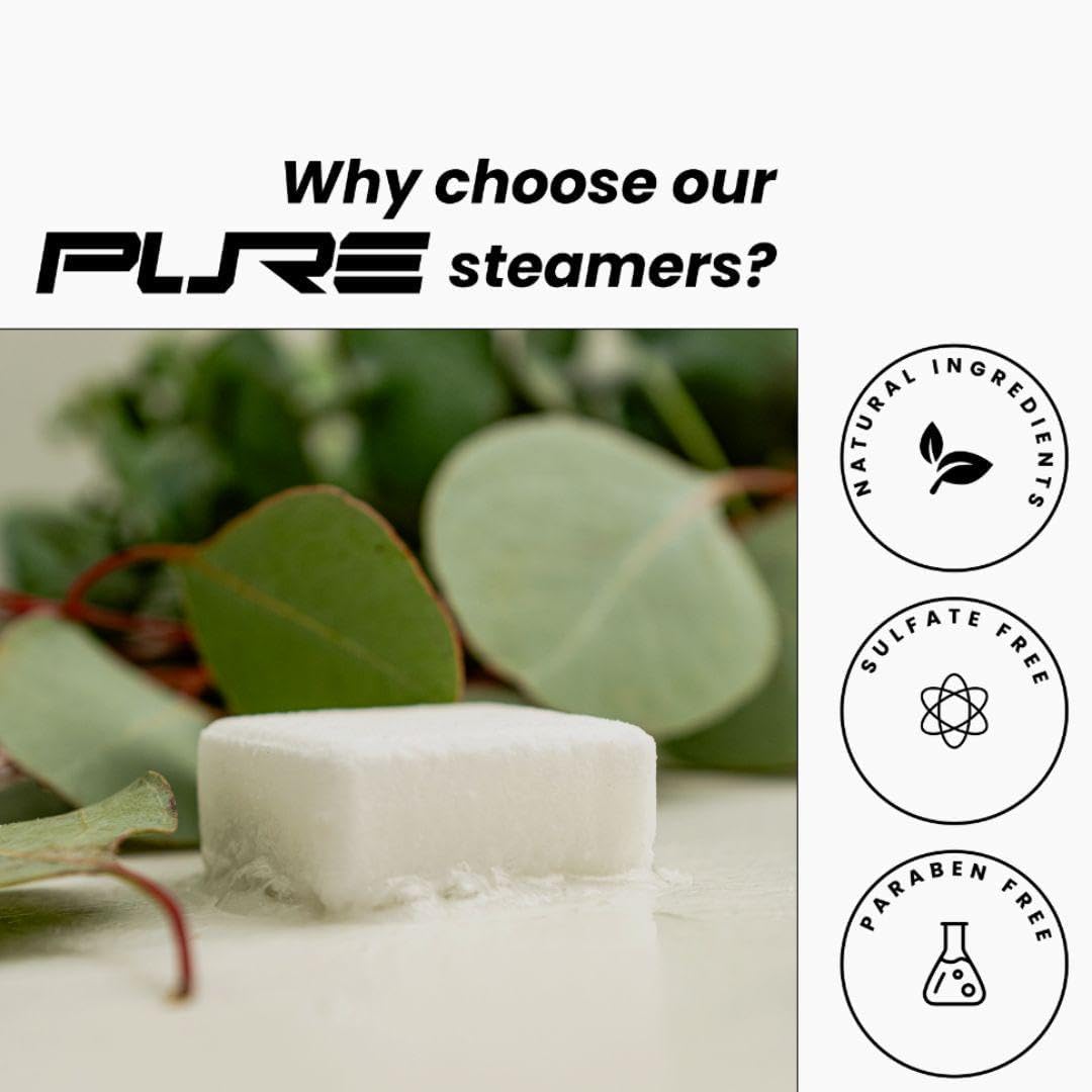 Sport Shower Steamers - Made in USA with Natural Lemon Essential Oil, Aromatherapy, Stress and Sinus Relief, Muscle Recovery for Athletes, Best Unique Birthday Gifts for Self Care Relaxation