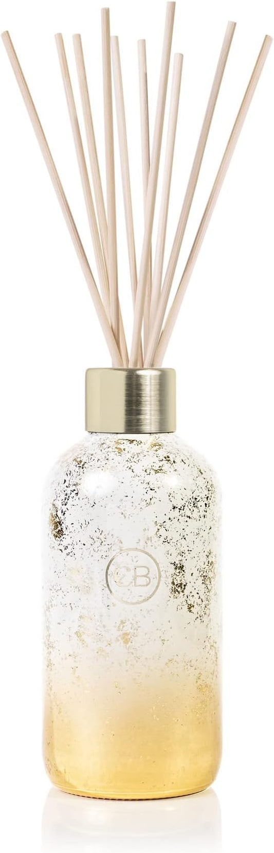 Capri Blue Glimmer Reed Diffuser Set - Includes Diffuser Sticks, Scented Oil, and Decorative Glass Bottle - Home Decor Room Freshener - Home Fragrance (Volcano, 8 fl oz)