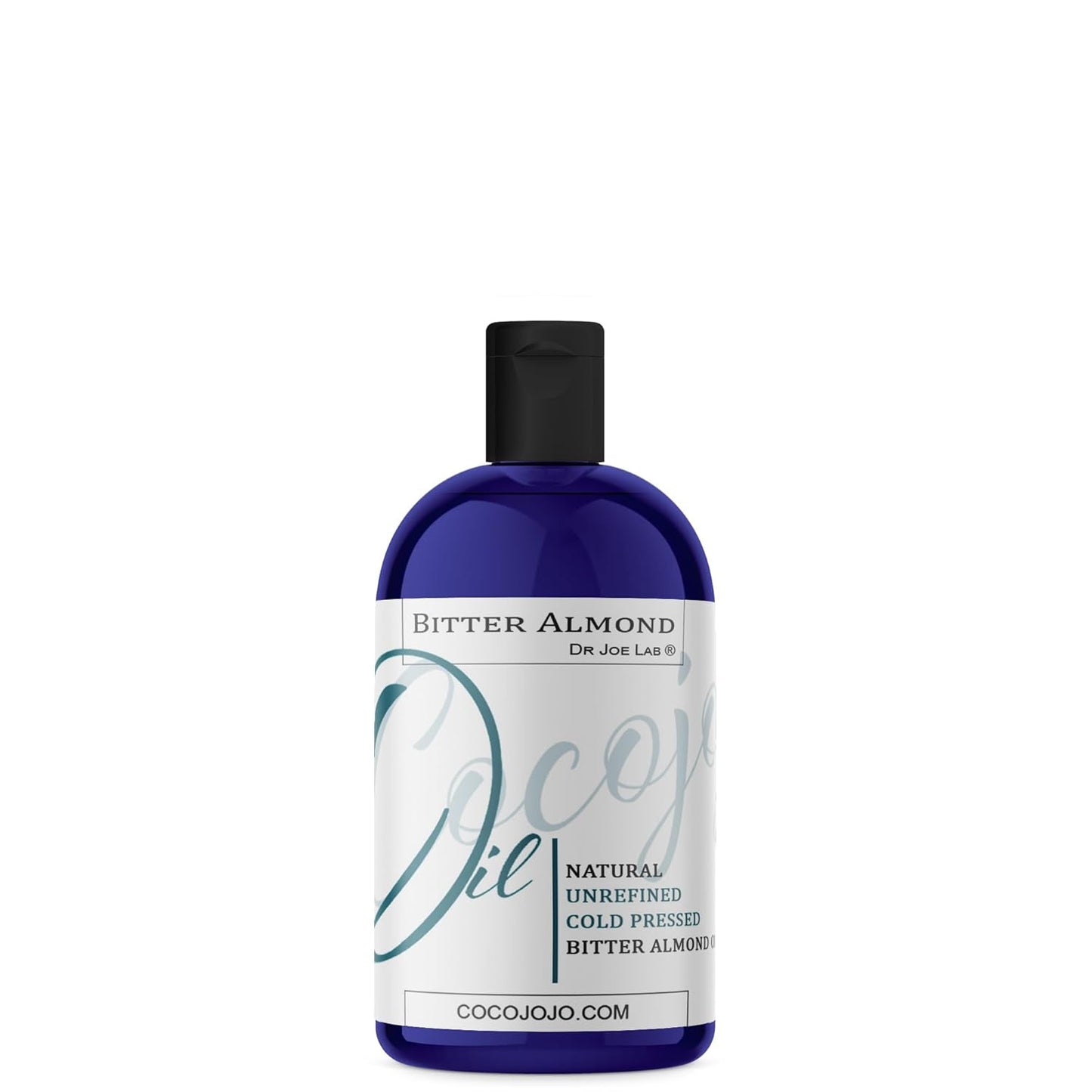 cocojojo Pure Bitter Almond Oil 8 oz Unrefined Cold Pressed Extra Virgin All Natural Perfect for Hair Face Skin Nails