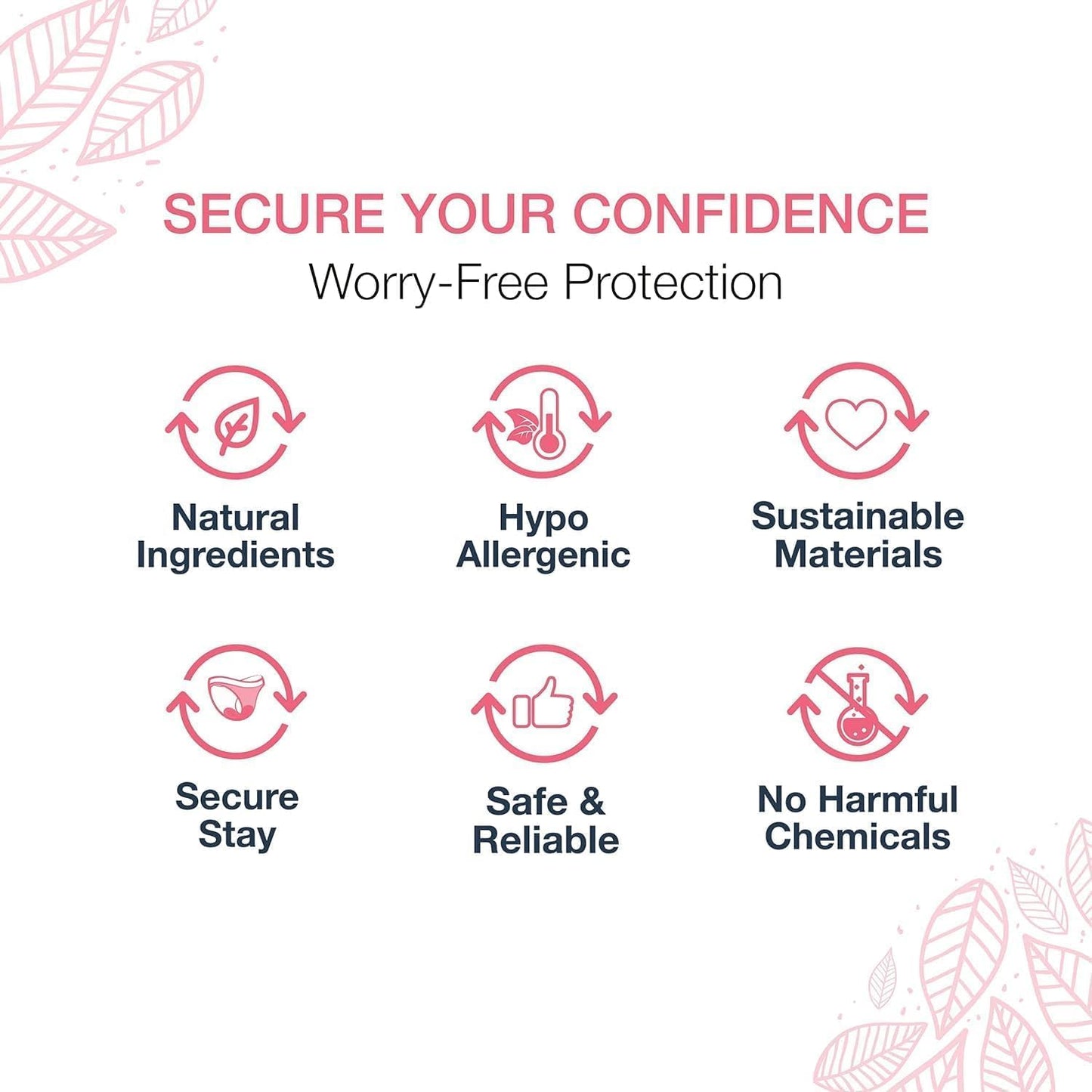 Veeda Natural Adult Incontinence Underwear for Women - Postpartum Underwear for Bladder Leakage Protection - Disposable Underwear with Maximum Absorbency - X-Large Size - 60 Count