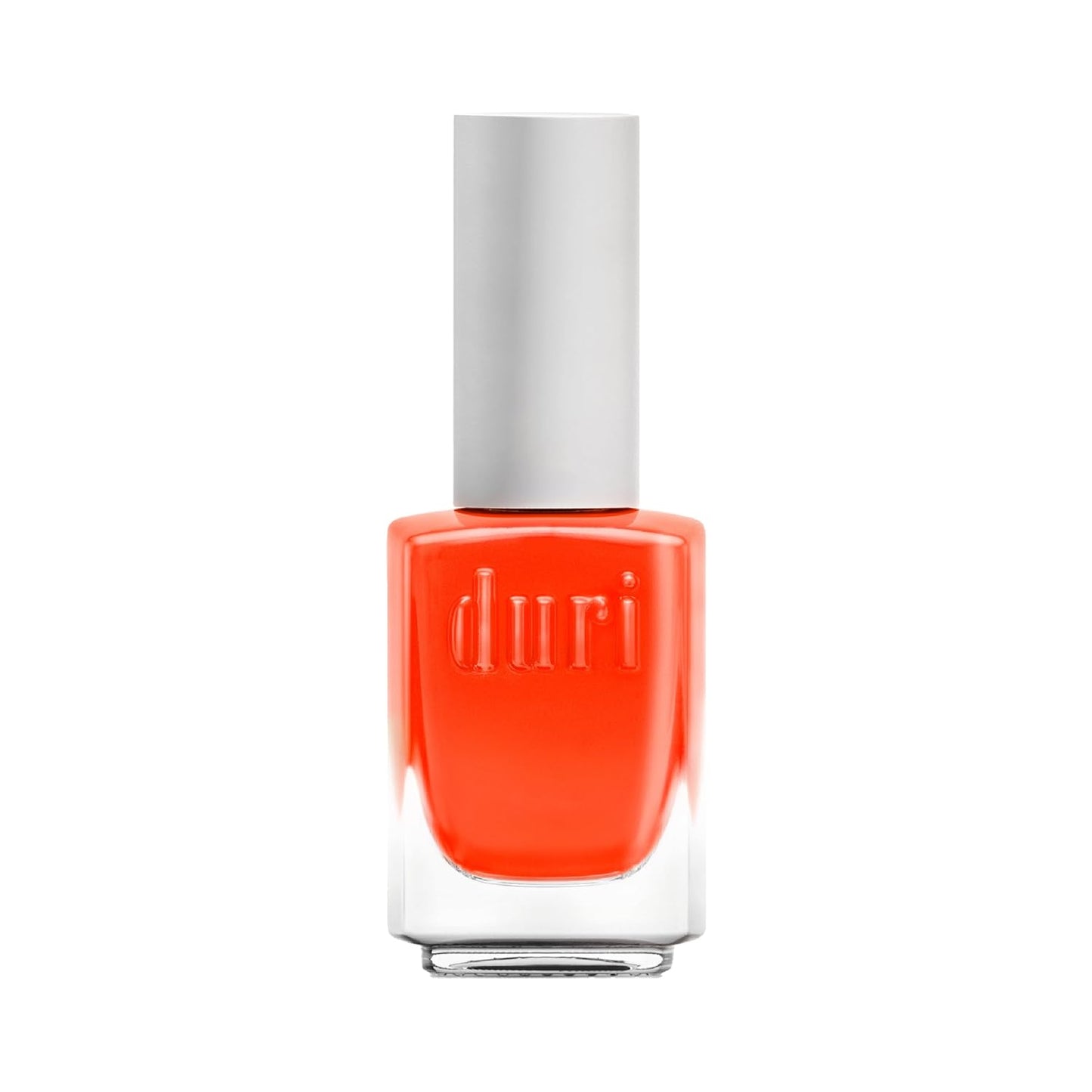 duri 153N Bedeviled Nail Polish, Neon Orange, Matte Finish, Fast Drying, Lasting, 0.45 Fl Oz