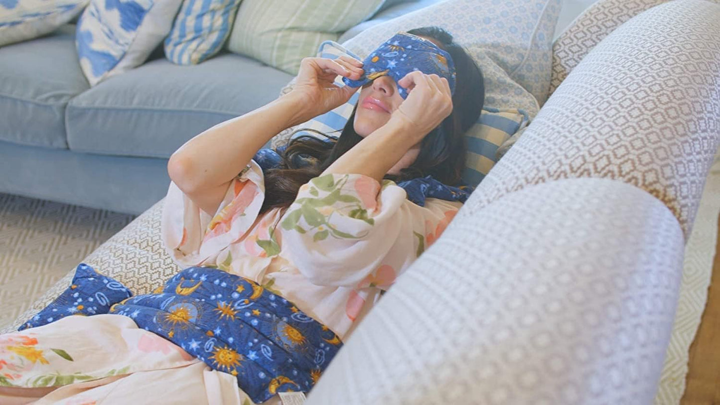 Nature’s Approach Aromatherapy Heating Pad 4-Piece Microwave Heating Pad Set with 12 Soothing Herbs