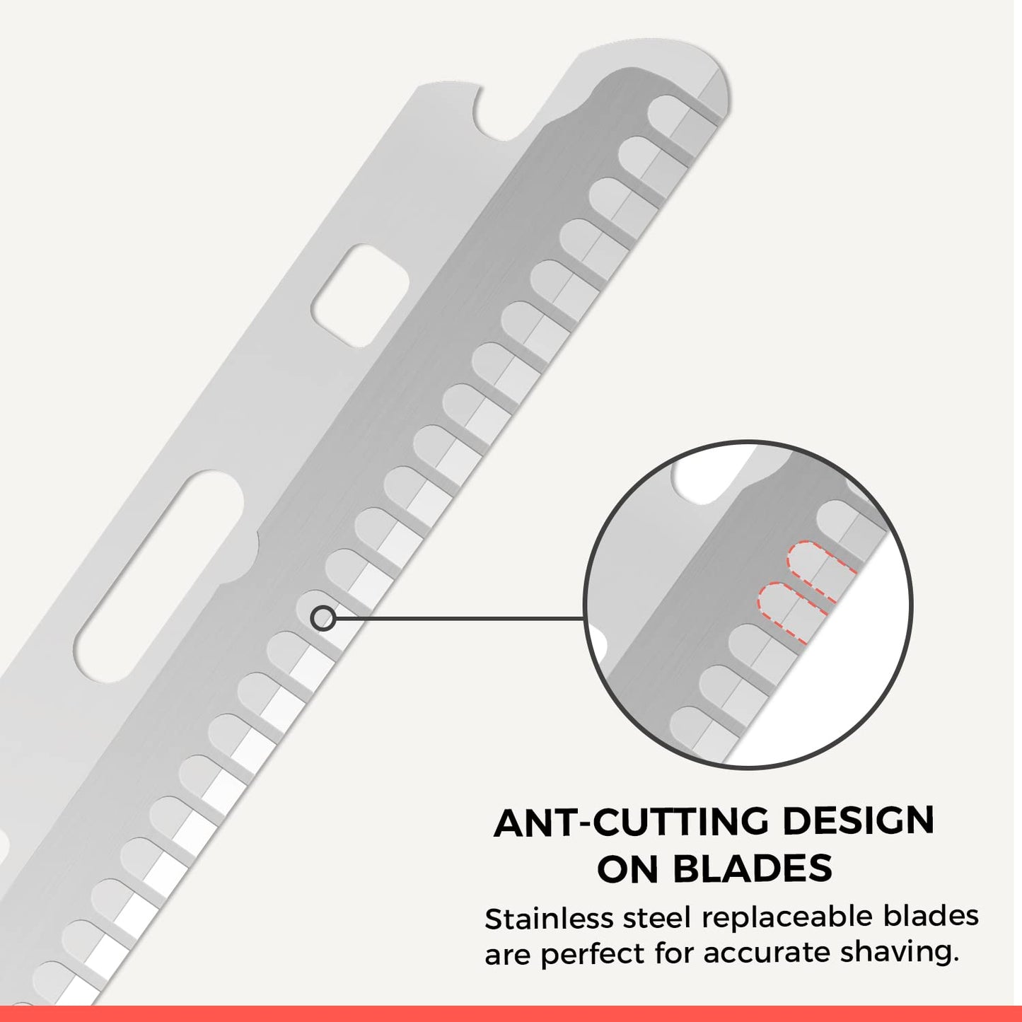 Precision Eyebrow Razor Blades - Set of 10 Replacement Blades