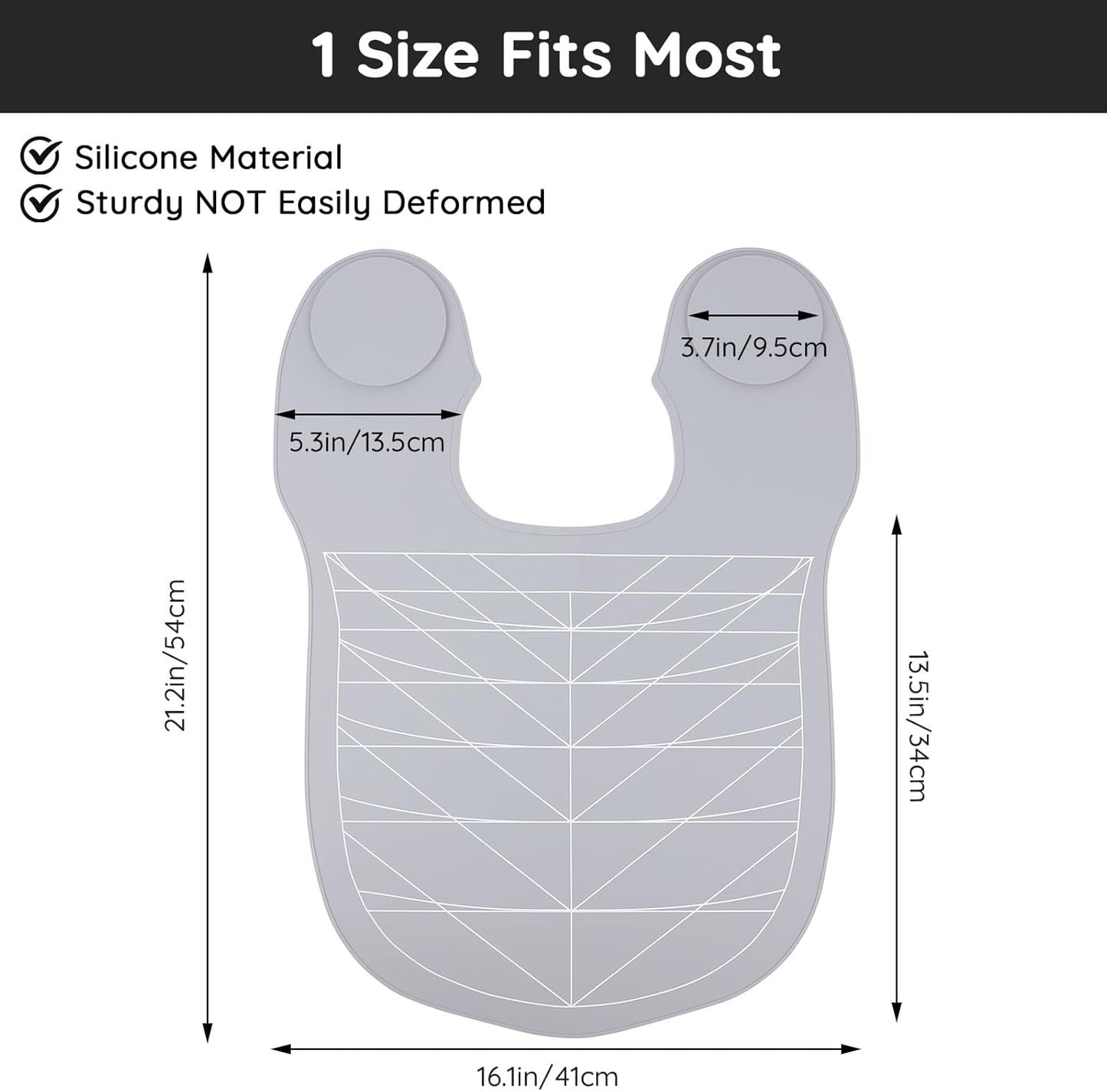 Segbeauty Hair Cutting Guide Mat Gray, Longer Silicone Waterproof Cutting Mat, Professional Salon Hair Cutting Mat with Guidelines Weighted Neck Wrap for Hair Stylist