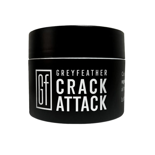 Greyfeather Crack Attack Hand Cream for Dry Cracked Hands Working Hands Cream – Travel Size Moisturizer with Shea Butter & Vitamin E – Anti Aging Hand Cream for Men & Women Non-Greasy & Fast Absorbing