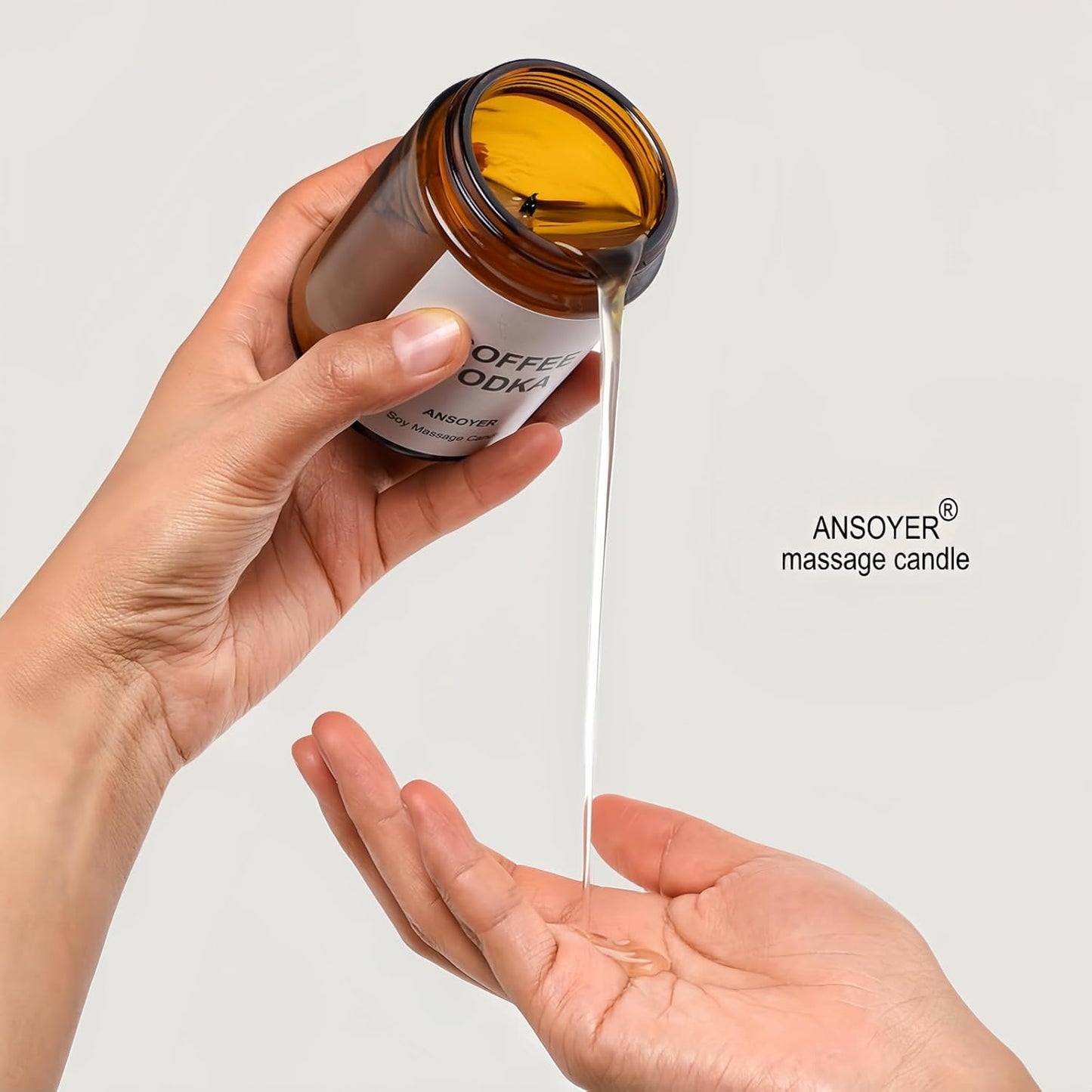 4PCS Massage Candles for Massage Therapy -Soy +Hemp Seed Oil, Body Oil Lotion Candle- Gift Set-18.08OZ (Fresh Figs, Chamomile, Classic Vanilla, Thyme & White Tea)