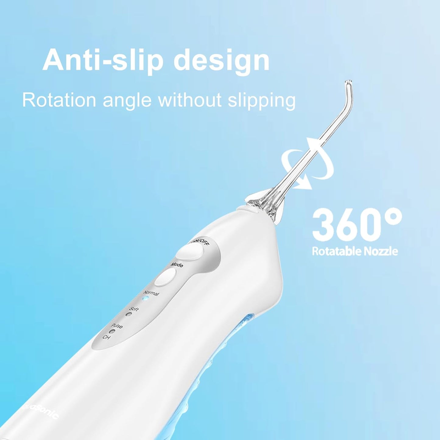 Replacement Head for AquaSonic Aqua Flosser, Water Flosser Replacement Tips Oral Irrigator Jet Tips,Only Compatible AquaSonic Aqua Water Flosser(4 Classic Jet Tips)