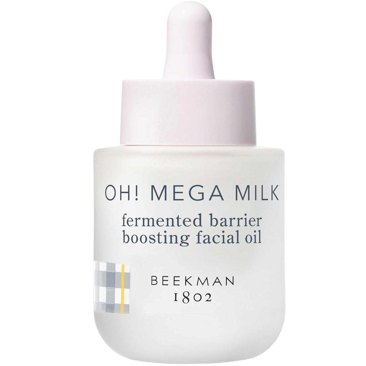 Beekman 1802 Oh Mega Milk Facial Oil - Hydrating Vitamin C & Niacinamide Serum - Repairs Skin Barrier & Reduces Dark Spots From Aging - Fragrance Free, Sensitive Skin Safe