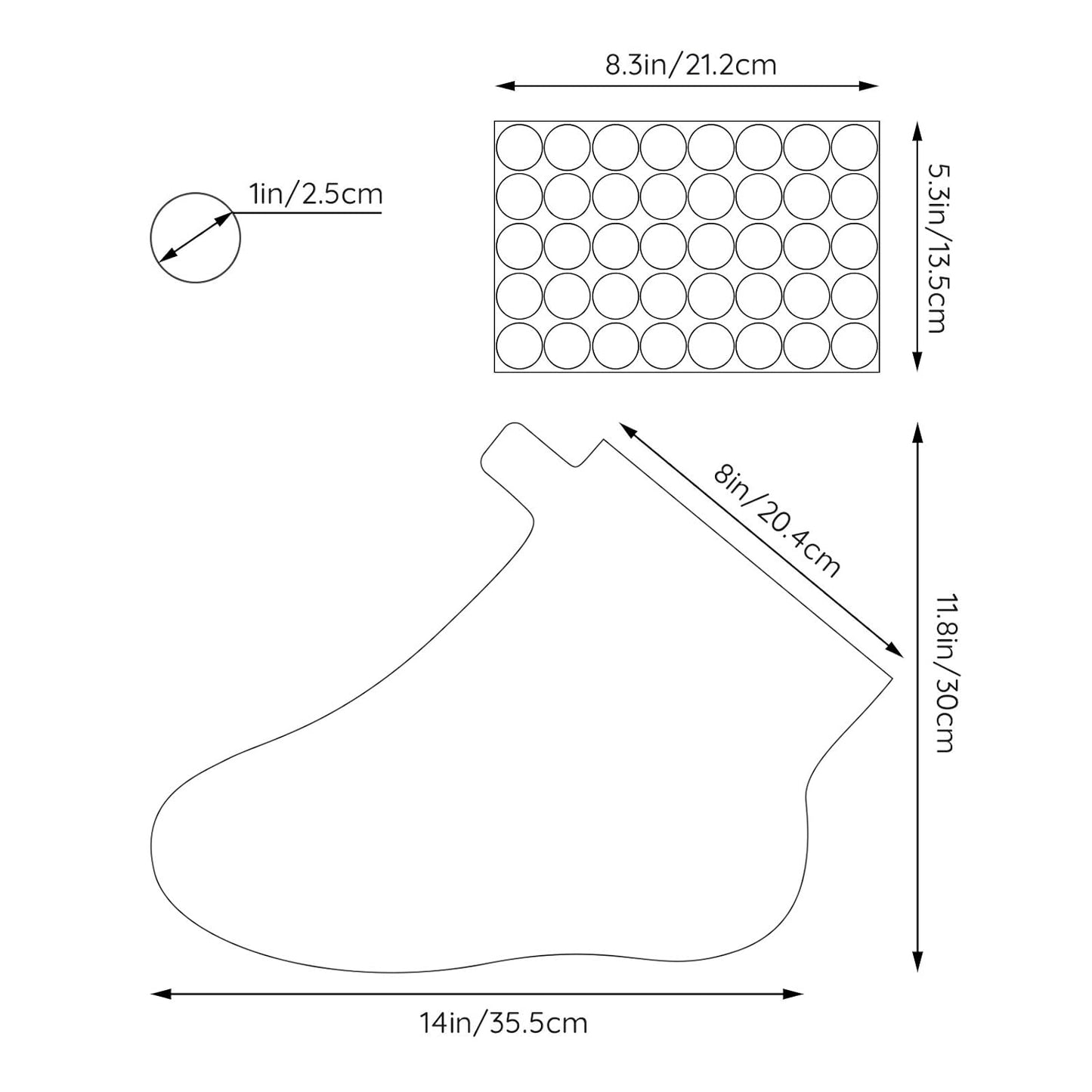 Segbeauty Paraffin Wax Bath Liners for Foot, 400pcs Extra Large XL Paraffin Foot Bags, Plastic Paraffin Bath Socks Hot Wax thera-py Booties Covers for Foot Wax treat-ment Paraffin Wax Machine