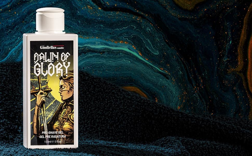 The Goodfellas’ Smile PRE Shave Gel - Dawn of Glory 5.1 oz – Made in Italy – Ultra-Glide Lubricating Formula for Smooth Razor Passes – Unscented Pre-Shave Gel Ideal for Sensitive Skin & Stubble Lift