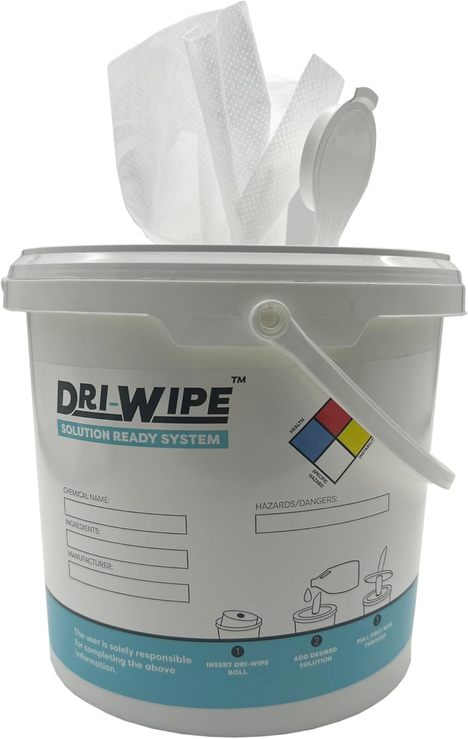 Dri-Wipe Solution Ready System (SRS) (90 Wipes Per Roll, 540, Count)
