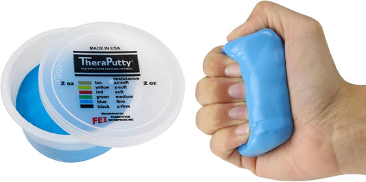 CanDo 10-0903 TheraPutty Standard Hand Exercise Putty, Firm, 2oz