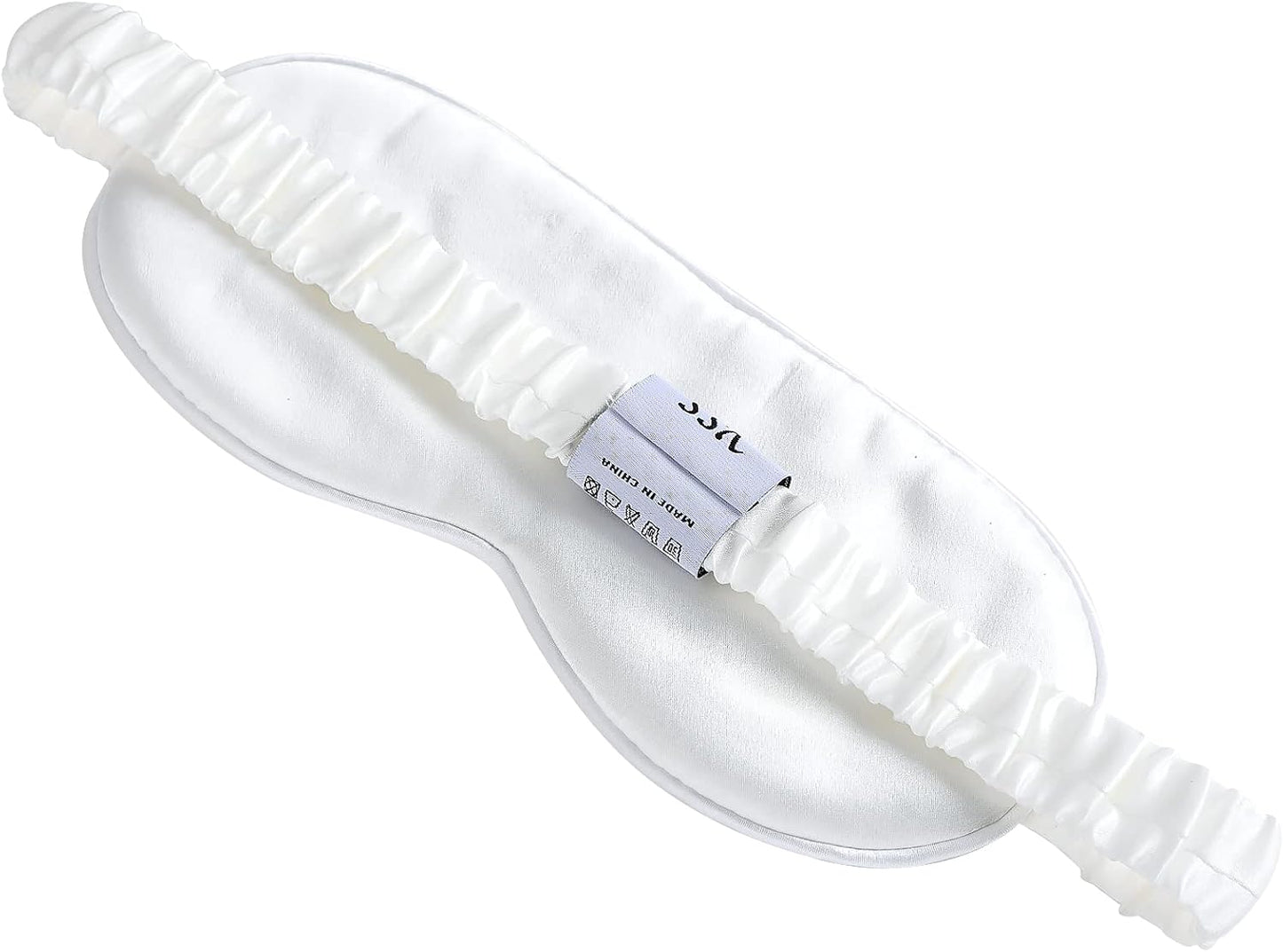 Silk Sleep Mask Light Blocking Luxury 100% Mulberry 19mm Silk Eye Mask Eye Cover Blindfold Ultra Soft Light & Comfy Anti Aging Skin Care with Travel Bag Gift Package