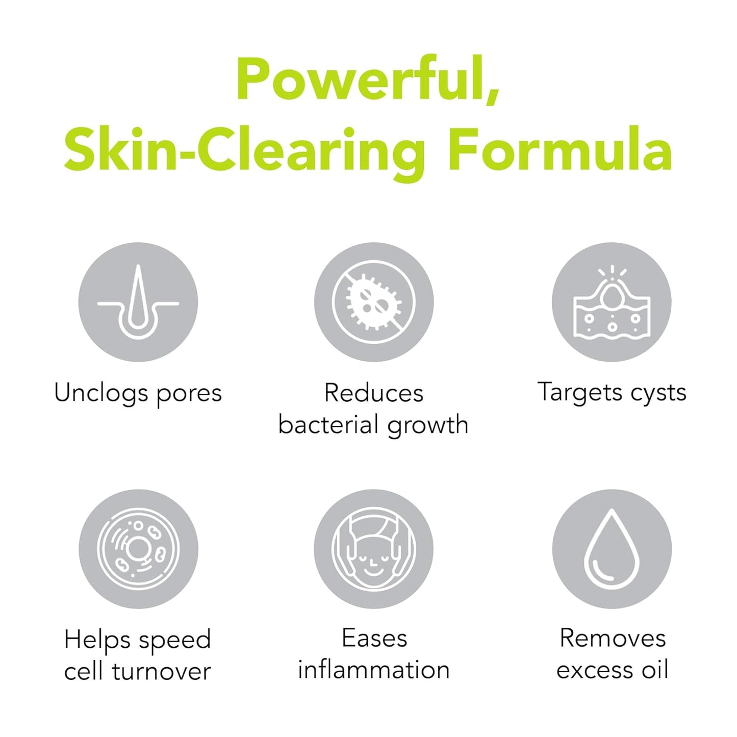 humane Benzoyl Peroxide Acne Body Wash - 10% Maximum-Strength Face, Skin, Butt, and Back Acne Treatment - 16 Fl Oz - Dermatologist-Tested Non-Foaming Acne Face Wash Cleanser - Vegan, Cruelty-Free