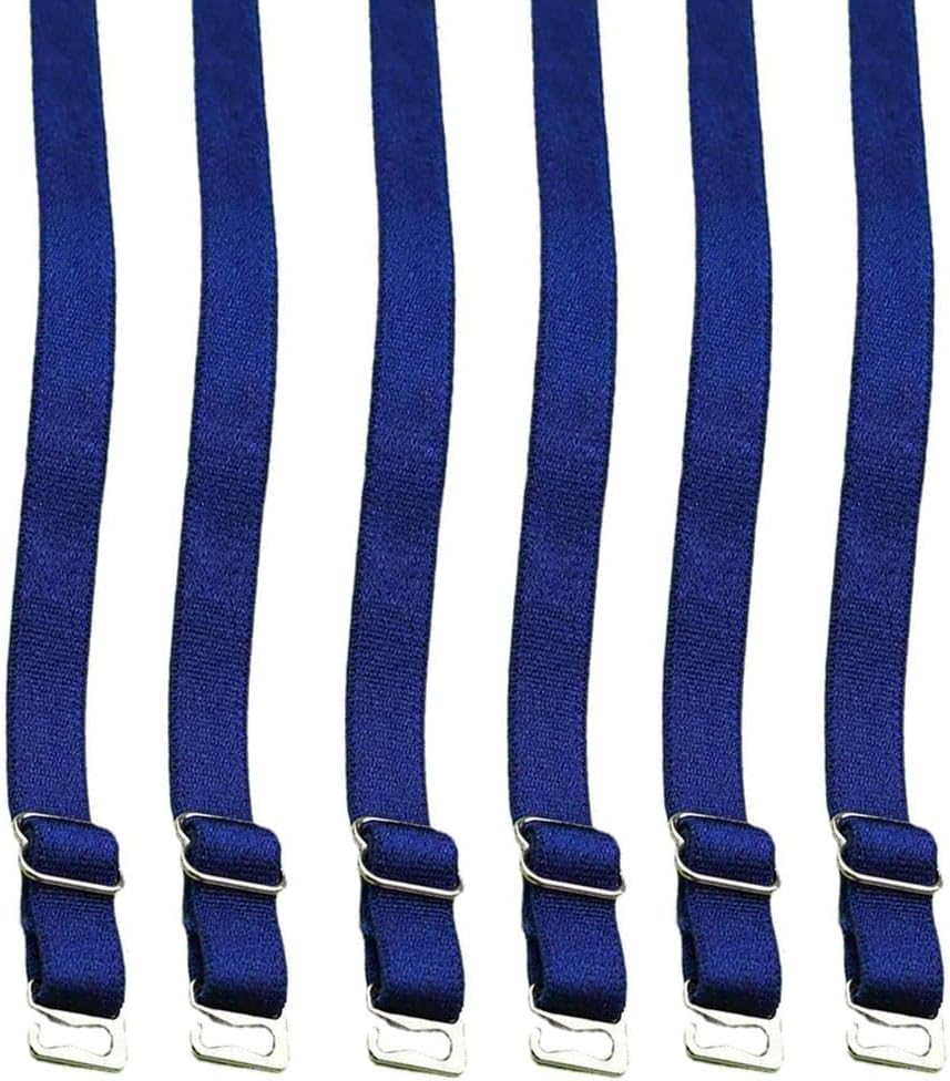 3 Pairs Adjustable Non-Slip Bra Straps Replacement for Women