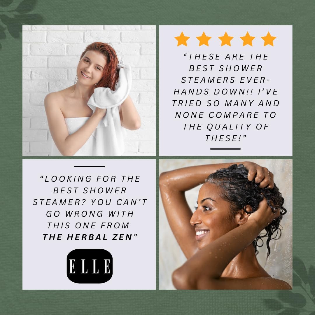 Cold Kicker Shower Steamers Aromatherapy, Eucalyptus Shower Steamer, Shower Bombs Made in The USA, Menthol Shower Steamer, Self Care Gifts, Mothers Day Gift, Shower Steamers for Women and Men